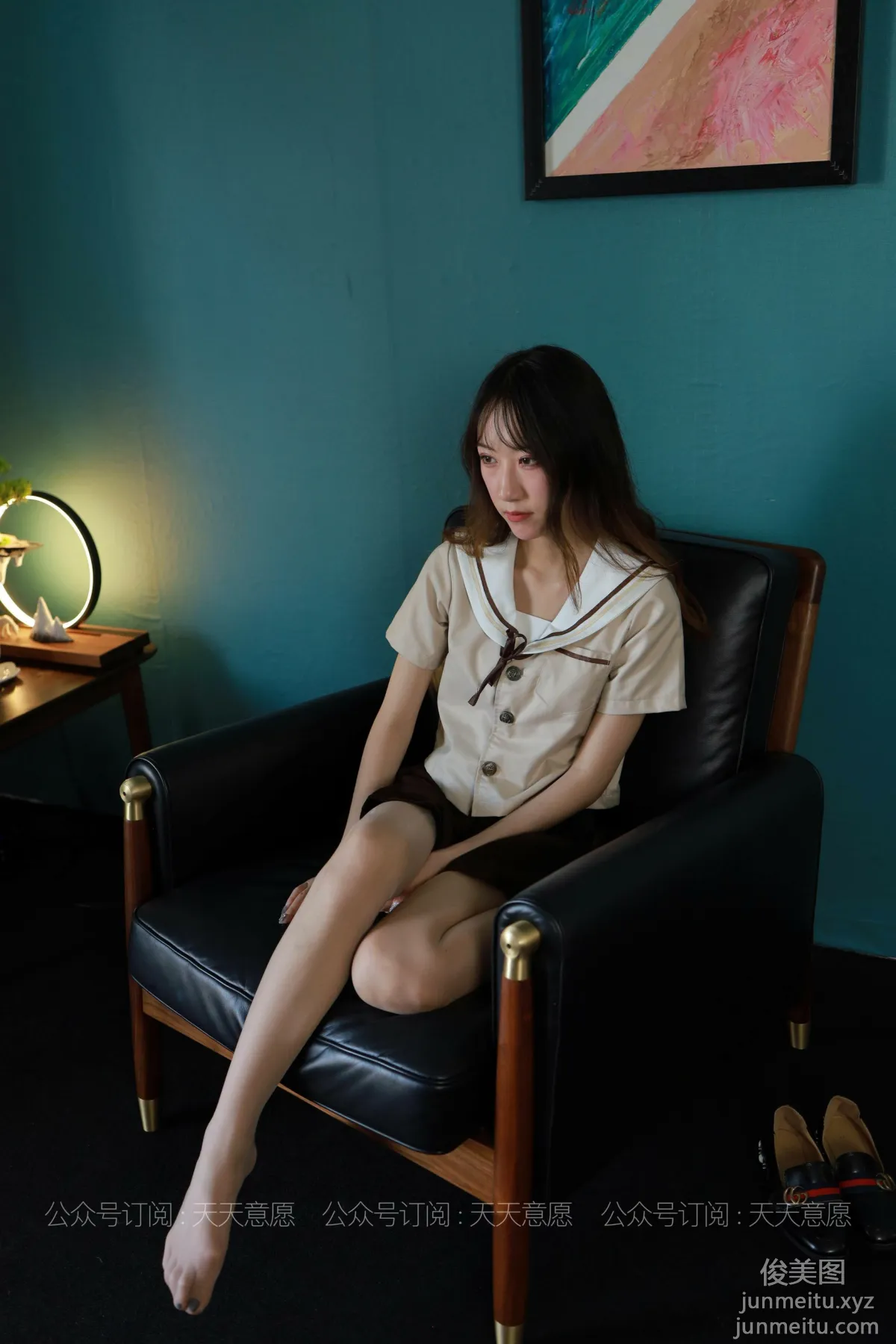 [IESS] 2021.06.23 Silk Enjoyer 841: Yi Yi, JK Girl [74P] photo 53