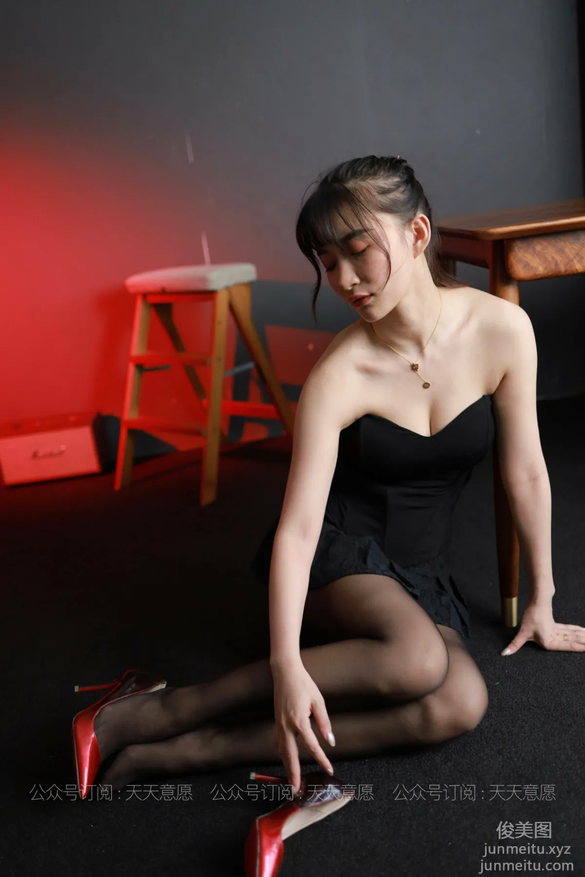 [IESS] 2021.07.02 Silk Enjoyer 849: IESS Qiuqiu, Red Lights and Green Wine [83P] photo 26
