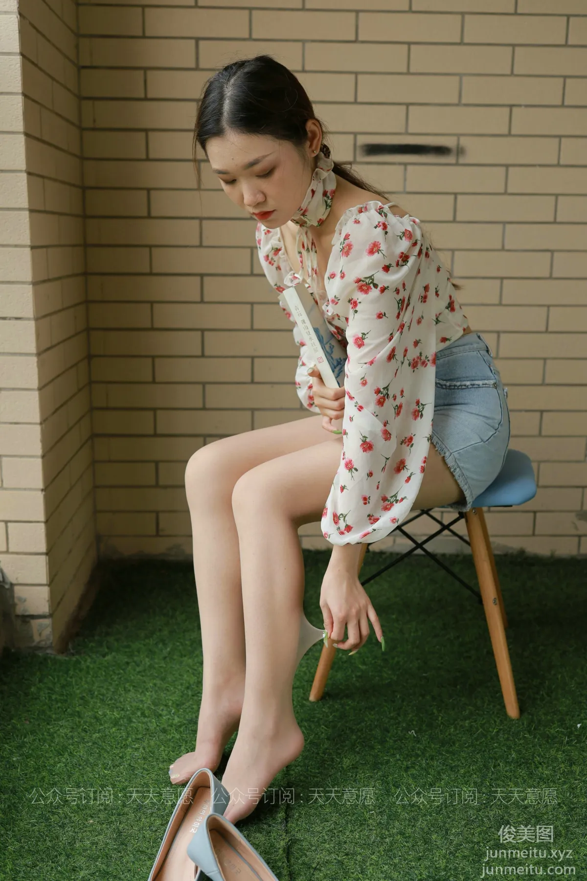 [IESS] 2021.07.03 Silk Enjoyer 850: Ke Ke, French Floral Dress [81P] photo 32