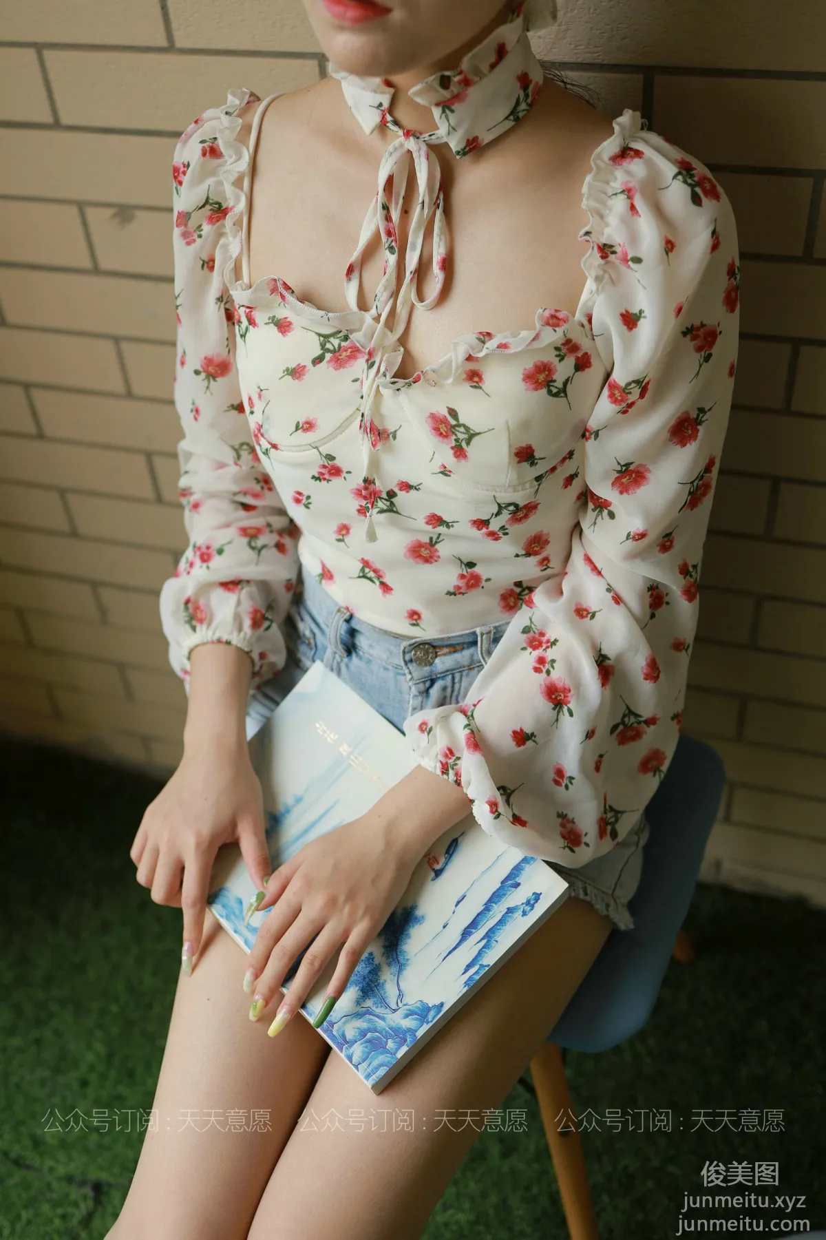 [IESS] 2021.07.03 Silk Enjoyer 850: Ke Ke, French Floral Dress [81P] photo 64