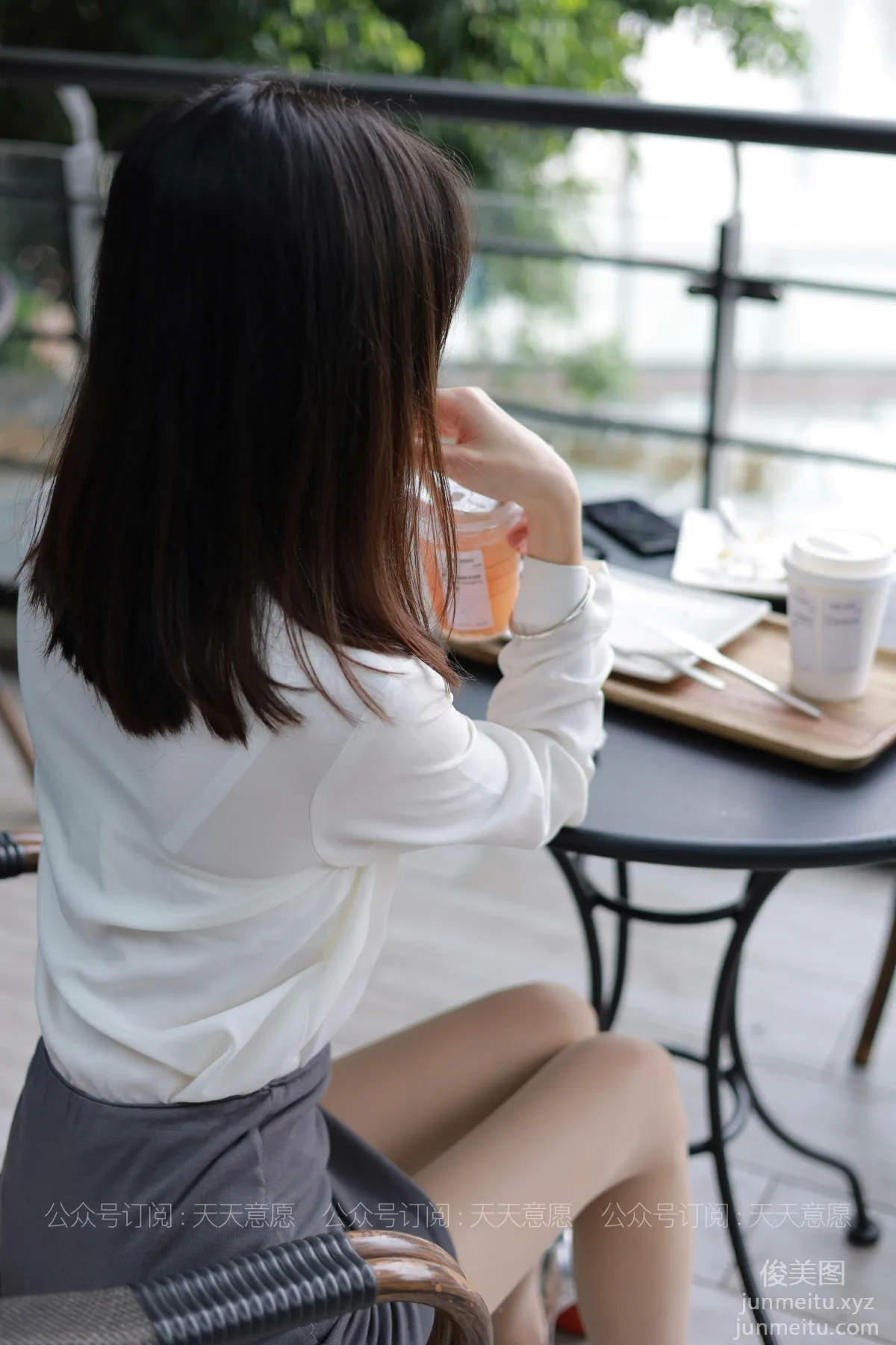 [IESS] 2021.07.08 Silk Enjoyer 855: Xiao Liu, White OL Outfit [90P] photo 11