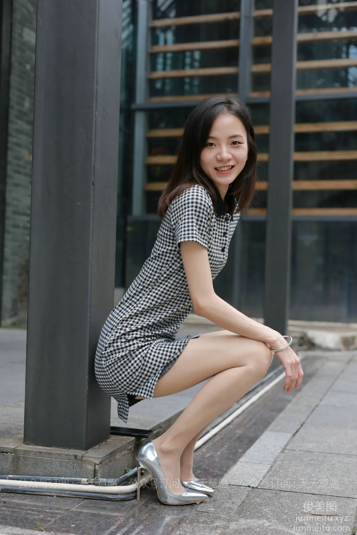 [IESS] 2021.07.22 Silk Enjoyer 867: Xiao Liu, Plaid Dress [90P] photo 62
