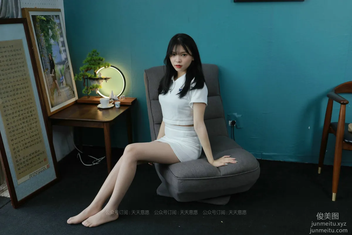 [IESS] 2021.07.29 Silk Enjoyer 874: Xiao Qi, Milk Tea Girl [94P] photo 1