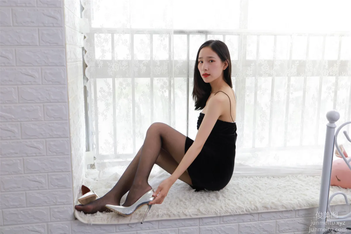 [IESS] 2021.08.09 Silk Enjoyer 884: Mei Zi, Black Slip Dress [99P] photo 90