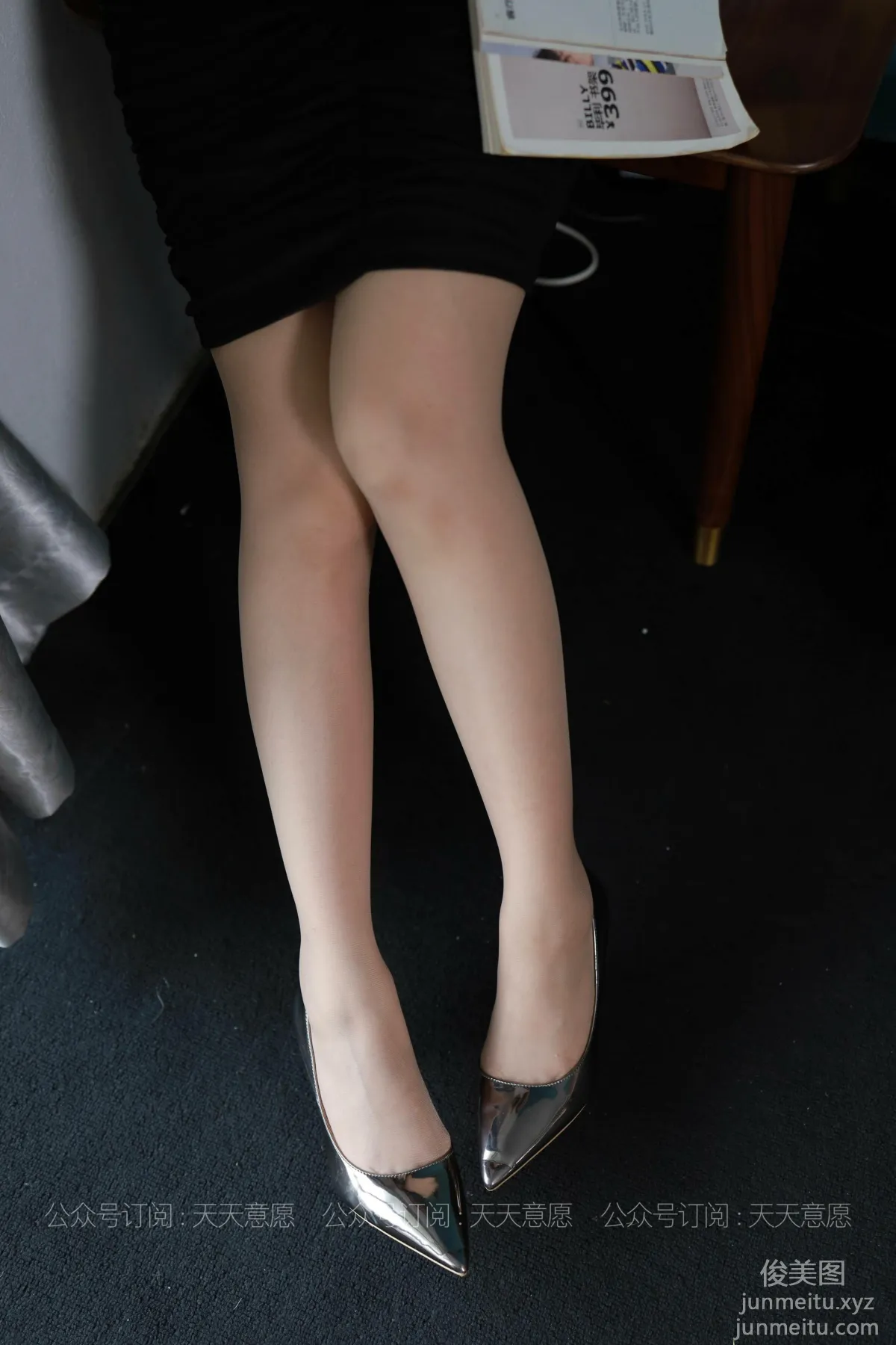 [IESS] 2021.08.16 Silk Enjoyer 891: Xiao Jie, Black Bodycon Skirt [102P] photo 35