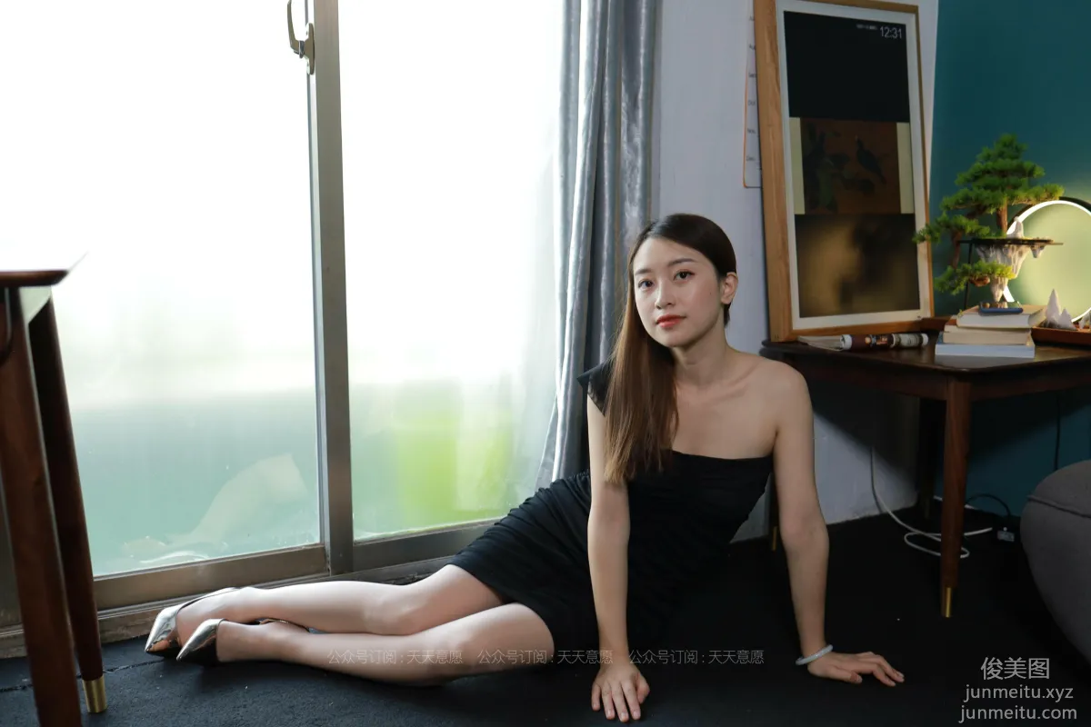 [IESS] 2021.08.16 Silk Enjoyer 891: Xiao Jie, Black Bodycon Skirt [102P] photo 57