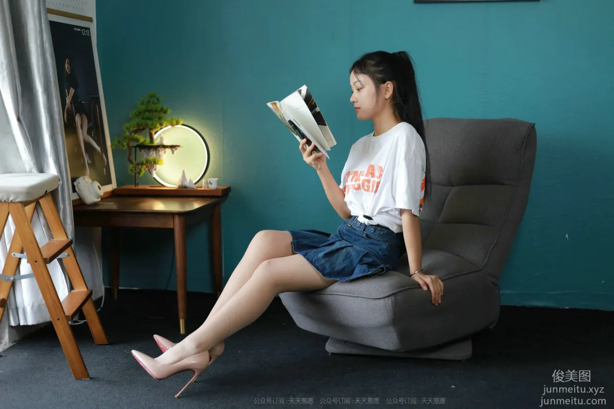 [IESS] 2021.08.25 Silk Enjoyer 900: Xiao Qi, School Starts! [89P] photo 1