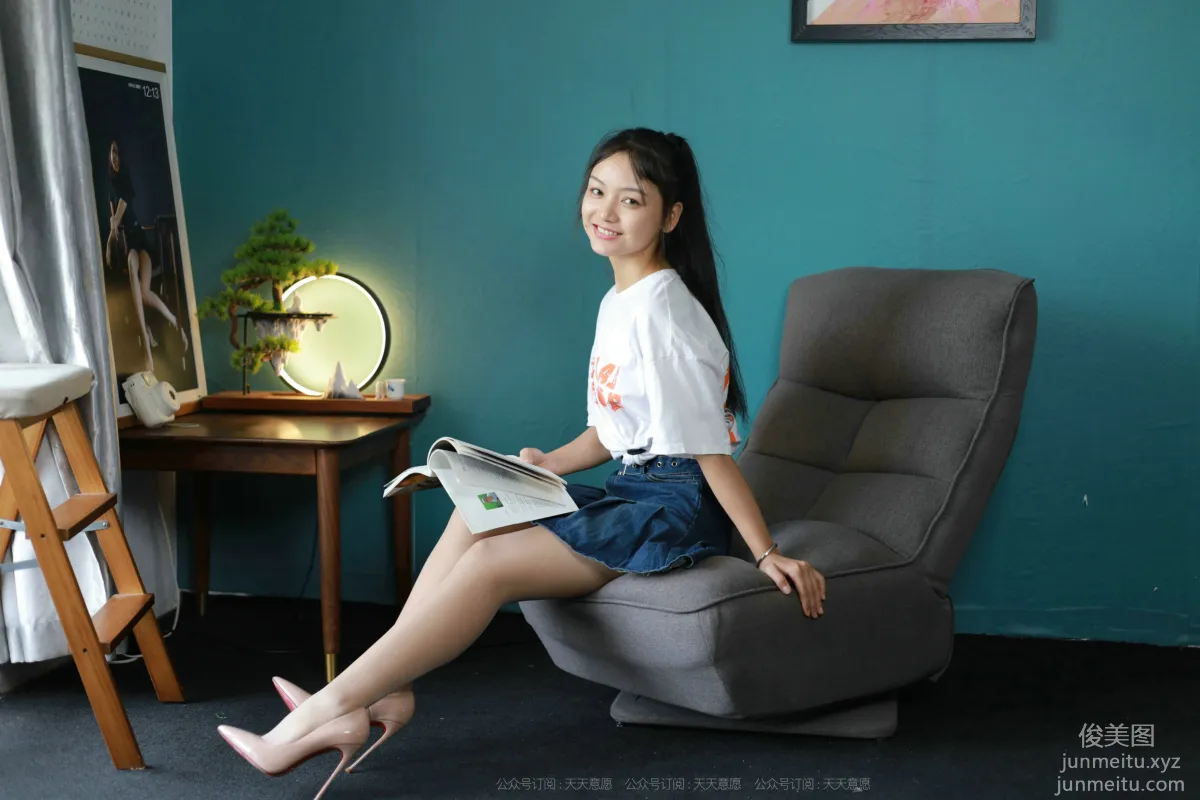 [IESS] 2021.08.25 Silk Enjoyer 900: Xiao Qi, School Starts! [89P] photo 2