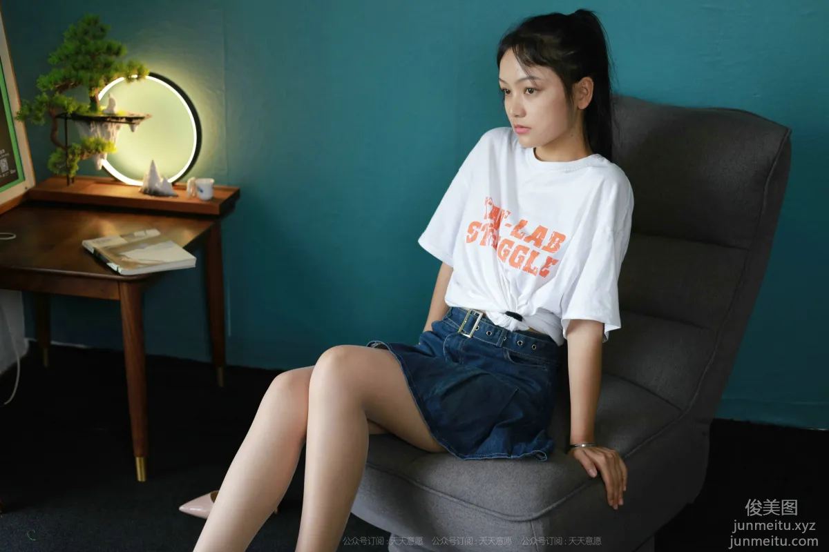 [IESS] 2021.08.25 Silk Enjoyer 900: Xiao Qi, School Starts! [89P] photo 19
