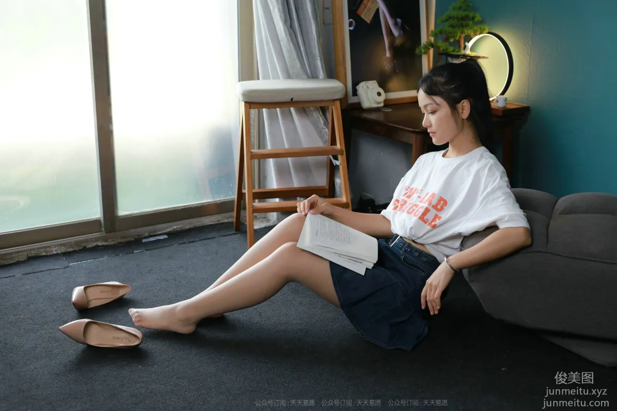 [IESS] 2021.08.25 Silk Enjoyer 900: Xiao Qi, School Starts! [89P] photo 58