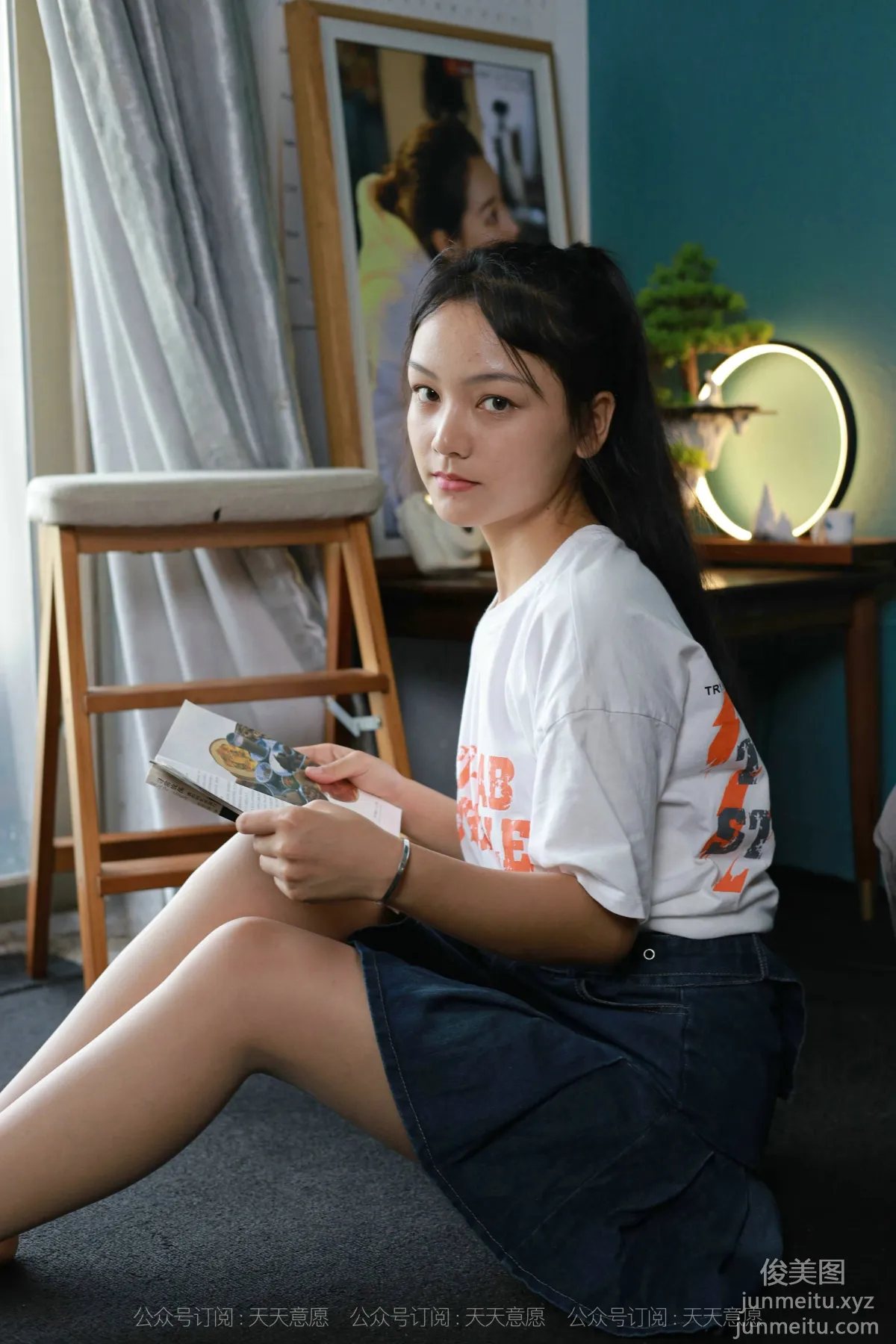 [IESS] 2021.08.25 Silk Enjoyer 900: Xiao Qi, School Starts! [89P] photo 59