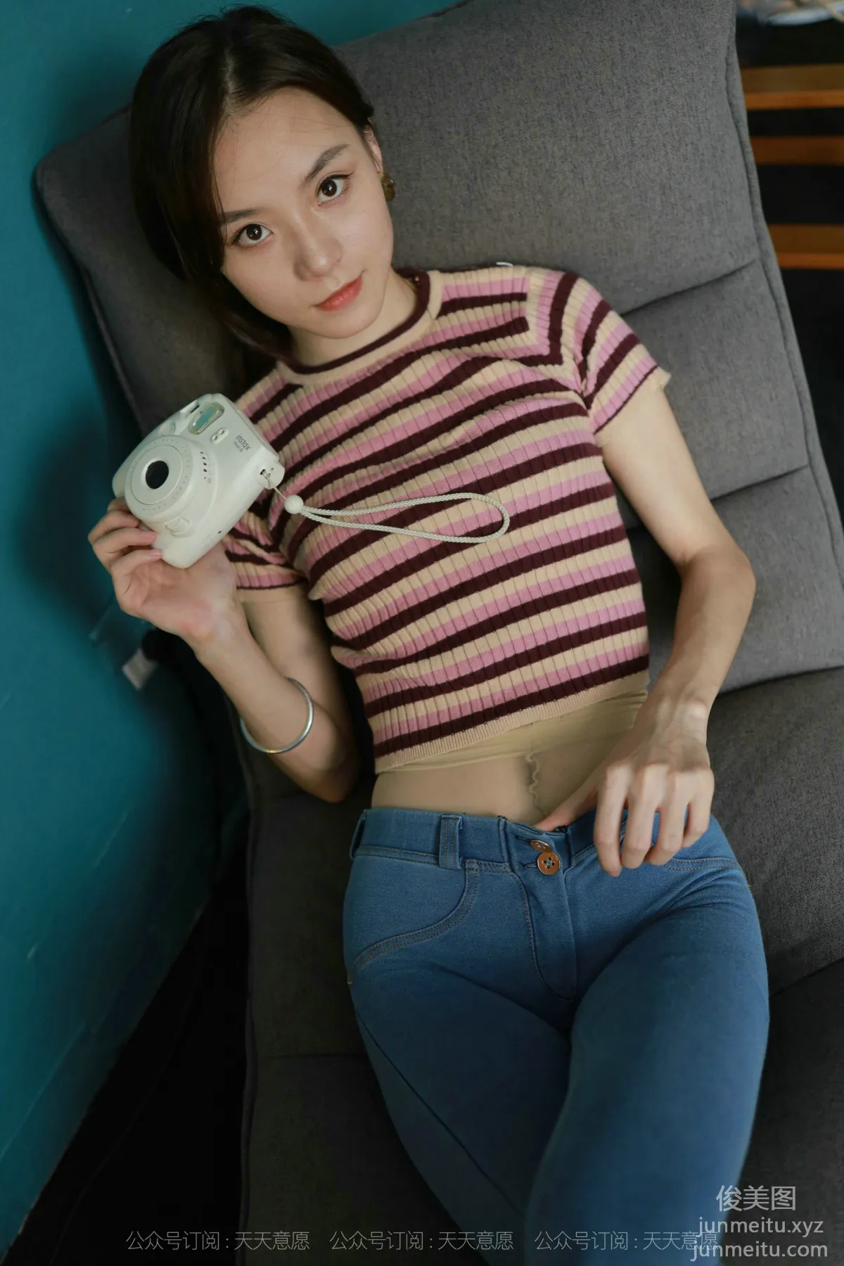 [IESS] 2021.09.01 Silk Enjoyer 906: Xiao Liu, Silk in Jeans [105P] photo 6