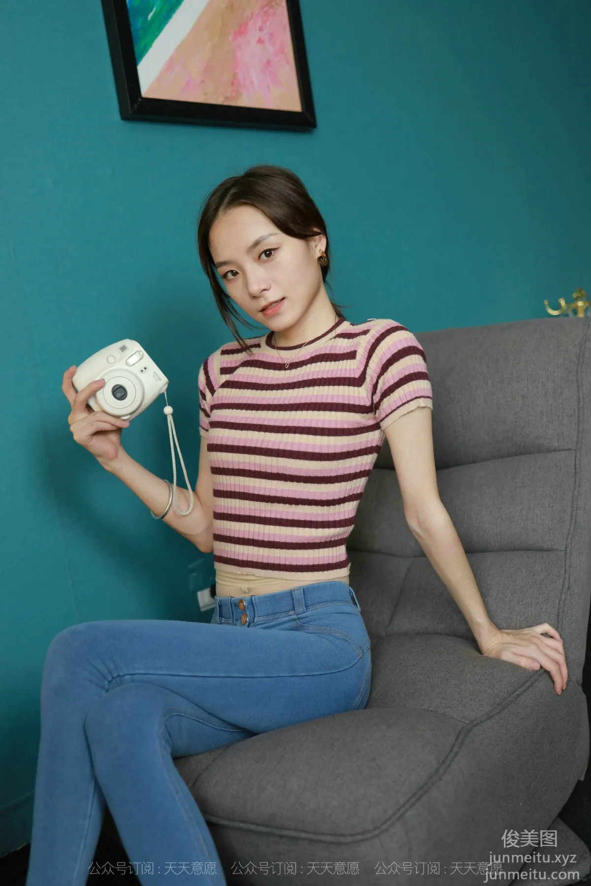 [IESS] 2021.09.01 Silk Enjoyer 906: Xiao Liu, Silk in Jeans [105P] photo 9