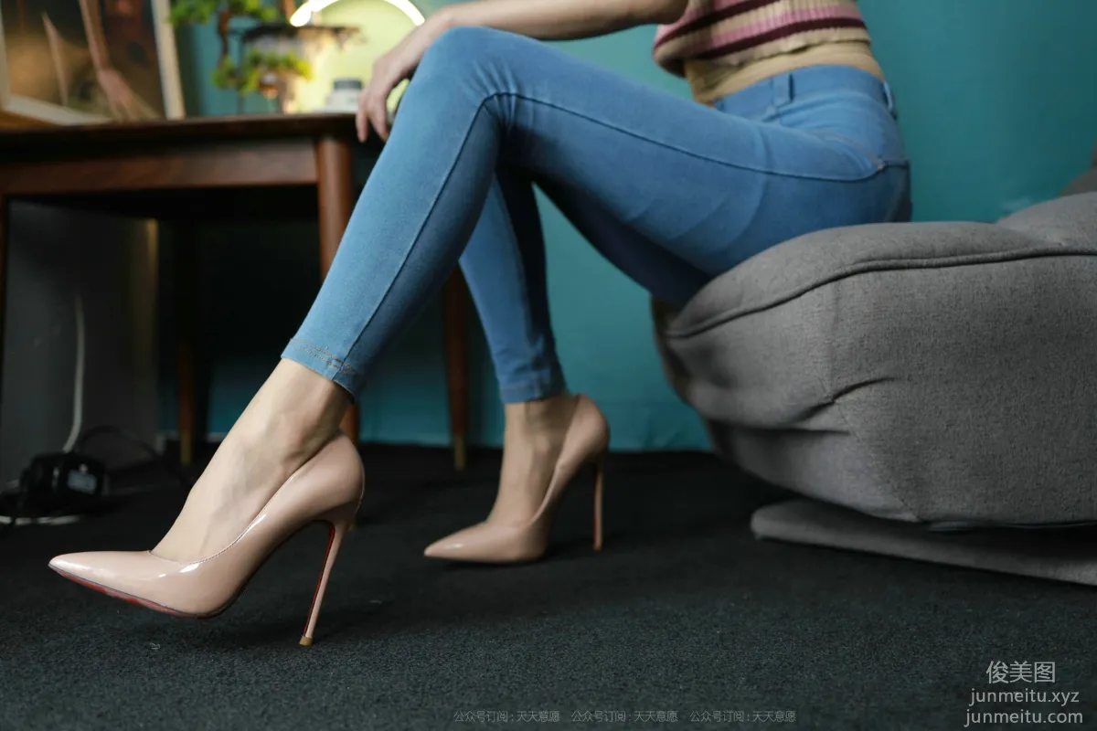 [IESS] 2021.09.01 Silk Enjoyer 906: Xiao Liu, Silk in Jeans [105P] photo 21