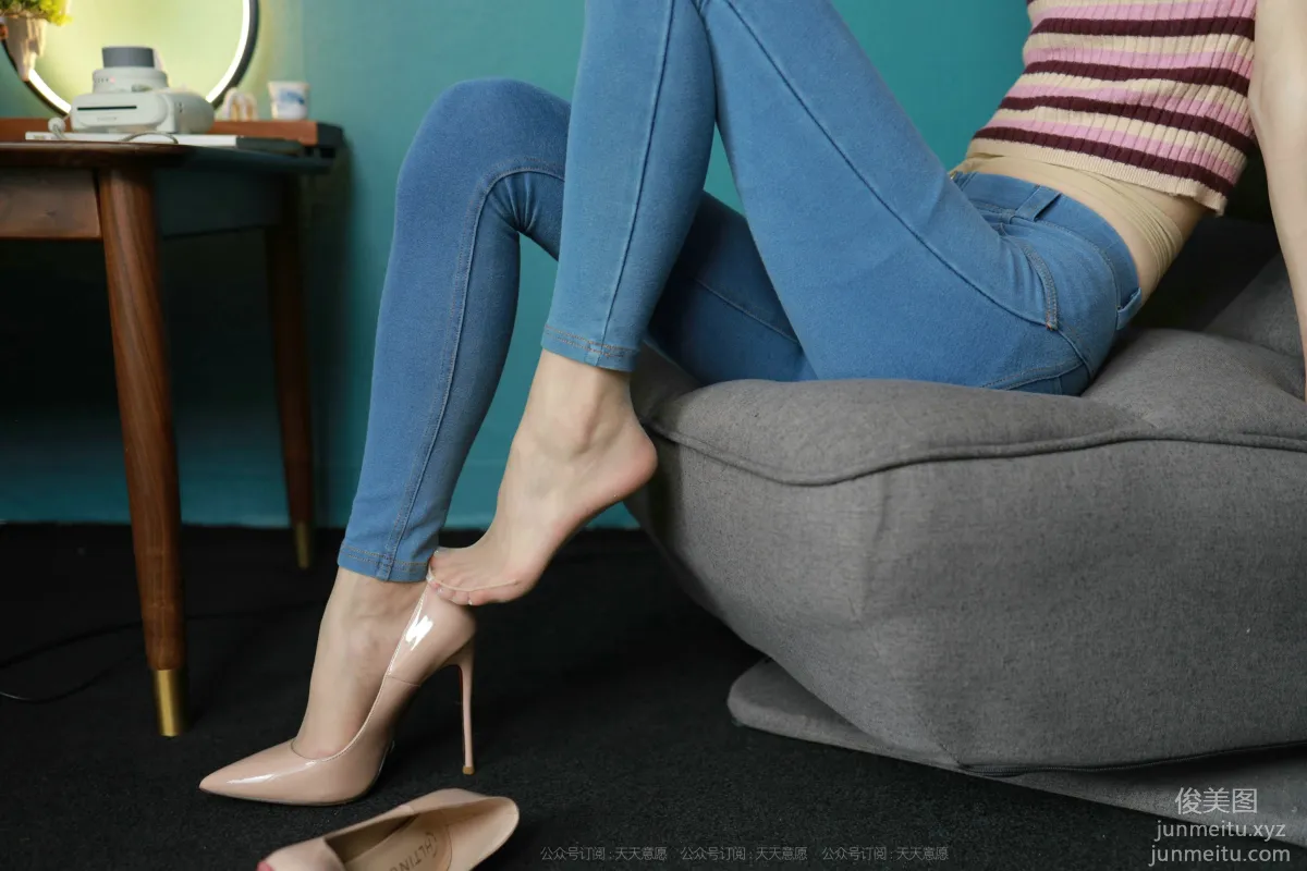 [IESS] 2021.09.01 Silk Enjoyer 906: Xiao Liu, Silk in Jeans [105P] photo 30