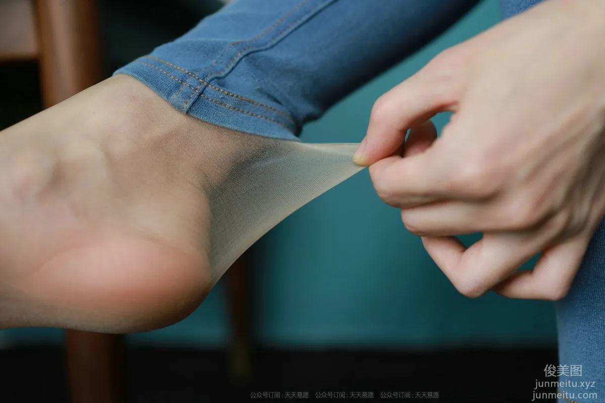 [IESS] 2021.09.01 Silk Enjoyer 906: Xiao Liu, Silk in Jeans [105P] photo 35