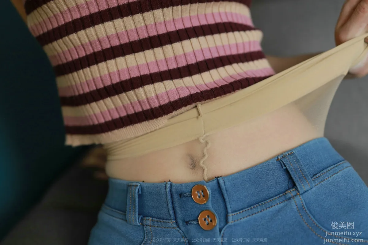 [IESS] 2021.09.01 Silk Enjoyer 906: Xiao Liu, Silk in Jeans [105P] photo 47