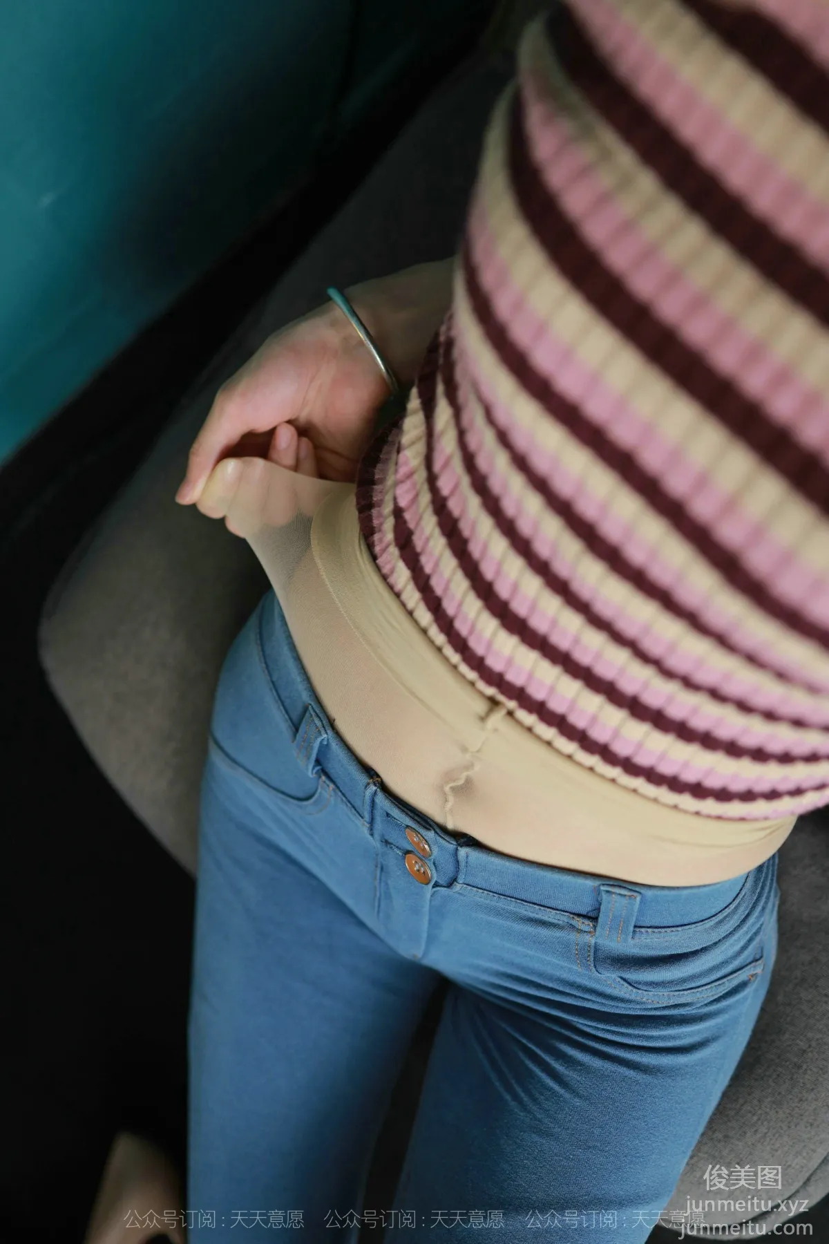 [IESS] 2021.09.01 Silk Enjoyer 906: Xiao Liu, Silk in Jeans [105P] photo 53