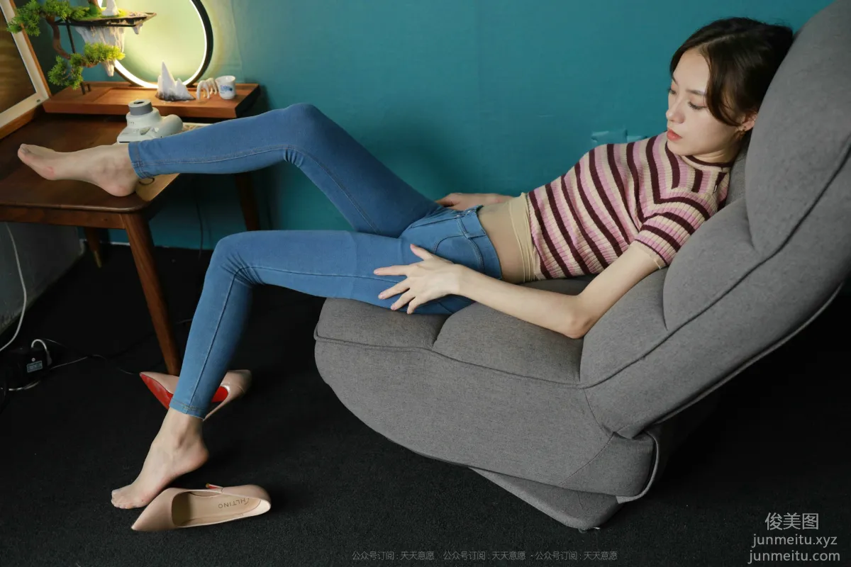 [IESS] 2021.09.01 Silk Enjoyer 906: Xiao Liu, Silk in Jeans [105P] photo 63