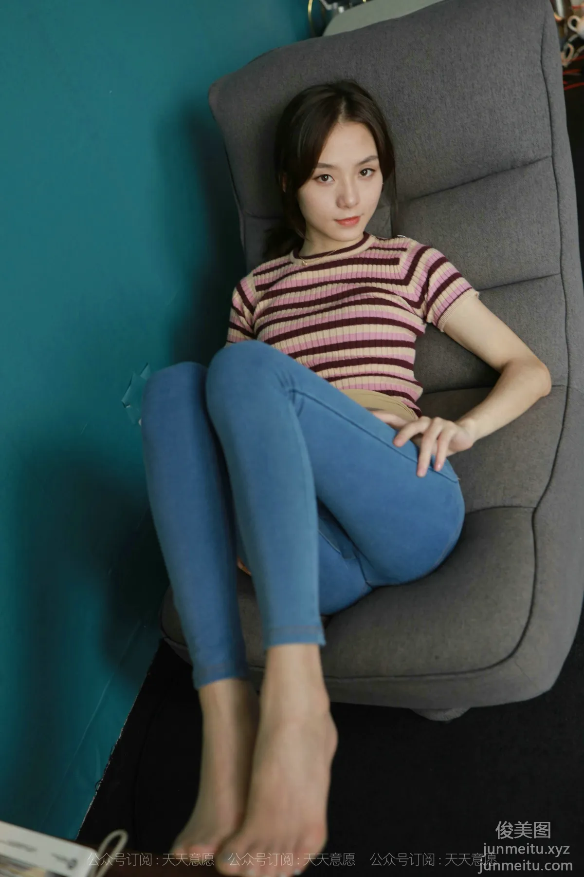 [IESS] 2021.09.01 Silk Enjoyer 906: Xiao Liu, Silk in Jeans [105P] photo 69