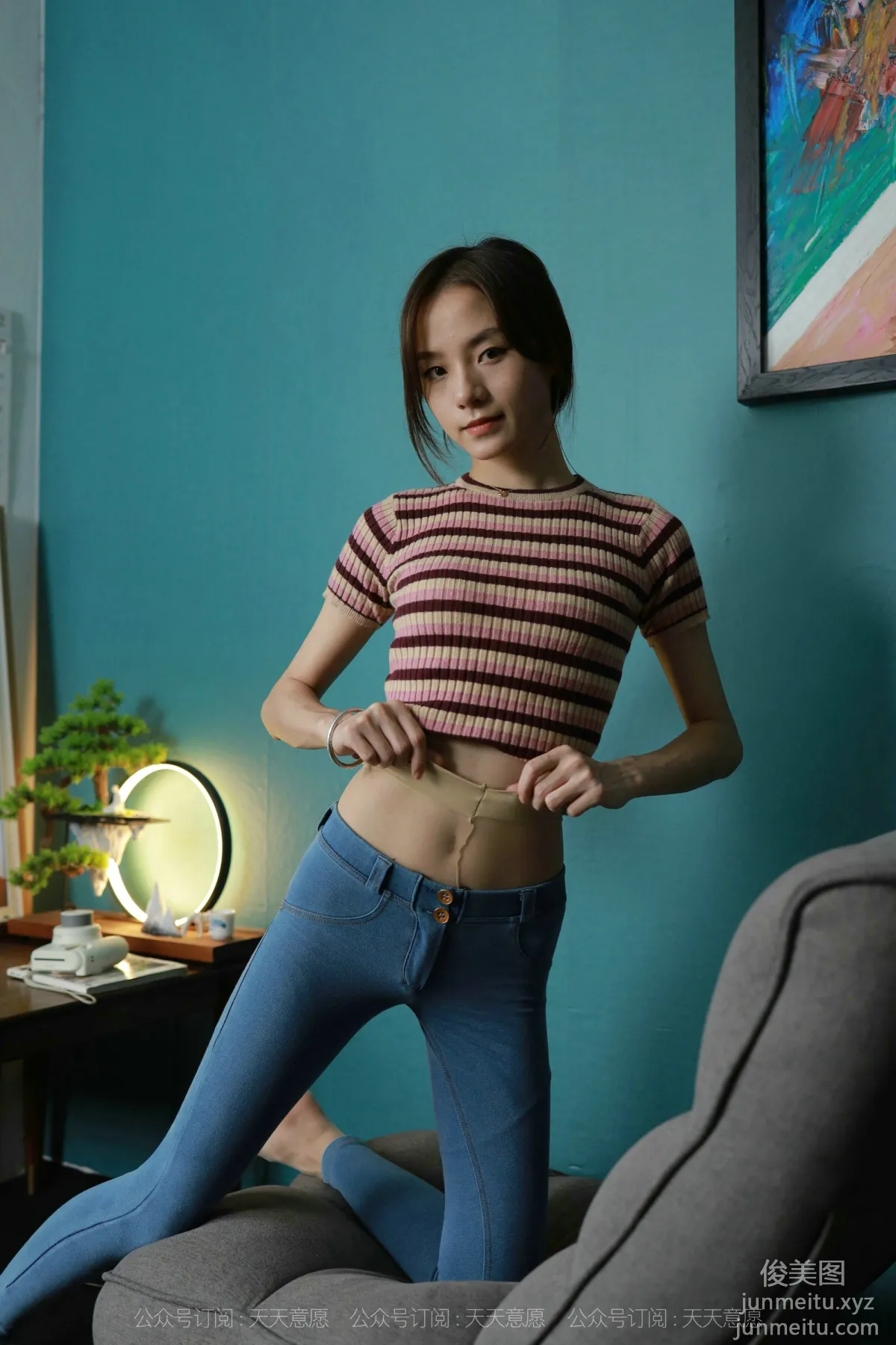 [IESS] 2021.09.01 Silk Enjoyer 906: Xiao Liu, Silk in Jeans [105P] photo 80