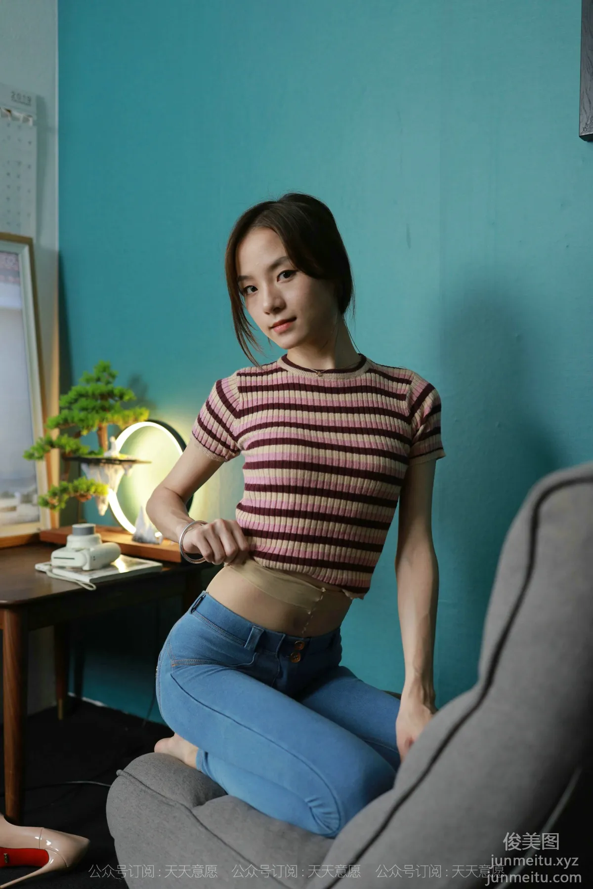 [IESS] 2021.09.01 Silk Enjoyer 906: Xiao Liu, Silk in Jeans [105P] photo 81