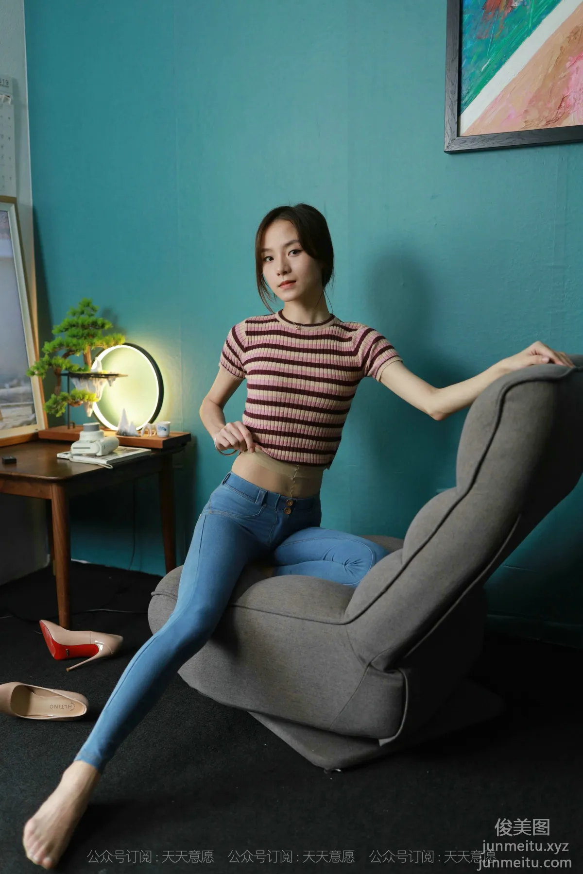 [IESS] 2021.09.01 Silk Enjoyer 906: Xiao Liu, Silk in Jeans [105P] photo 82