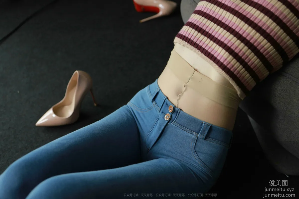 [IESS] 2021.09.01 Silk Enjoyer 906: Xiao Liu, Silk in Jeans [105P] photo 96