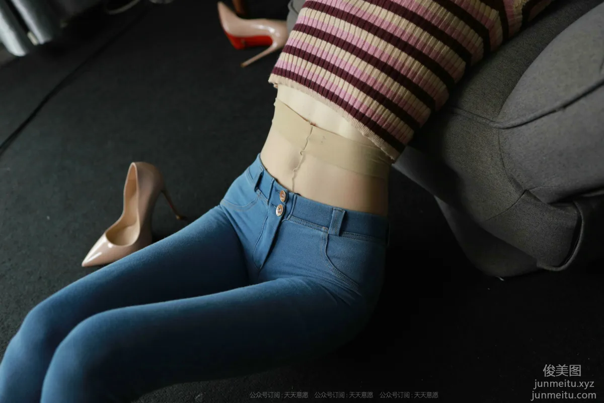 [IESS] 2021.09.01 Silk Enjoyer 906: Xiao Liu, Silk in Jeans [105P] photo 97