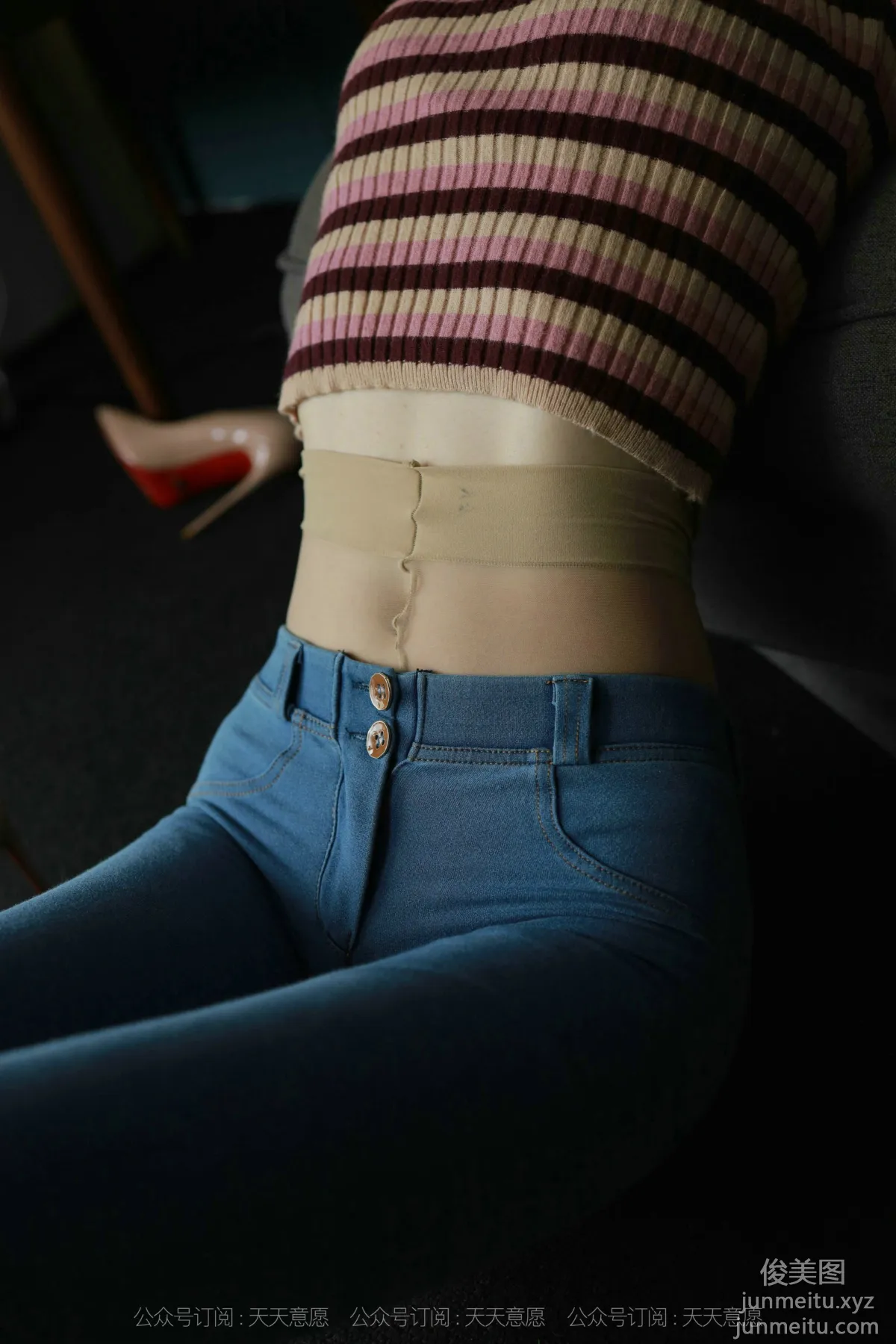[IESS] 2021.09.01 Silk Enjoyer 906: Xiao Liu, Silk in Jeans [105P] photo 99