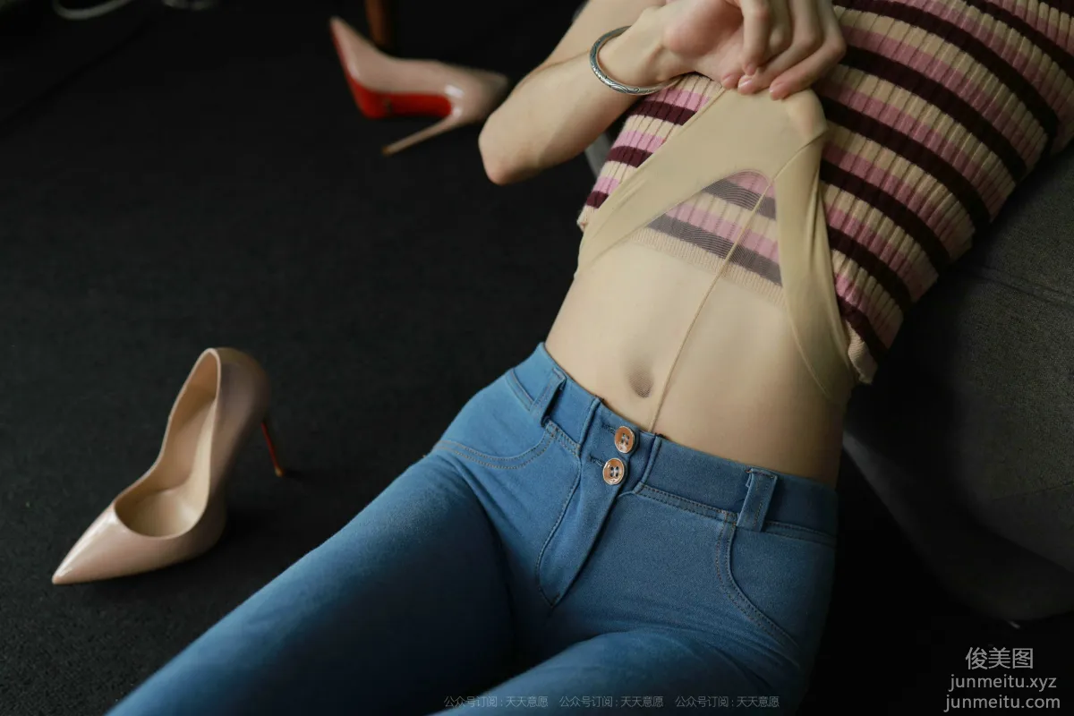[IESS] 2021.09.01 Silk Enjoyer 906: Xiao Liu, Silk in Jeans [105P] photo 102