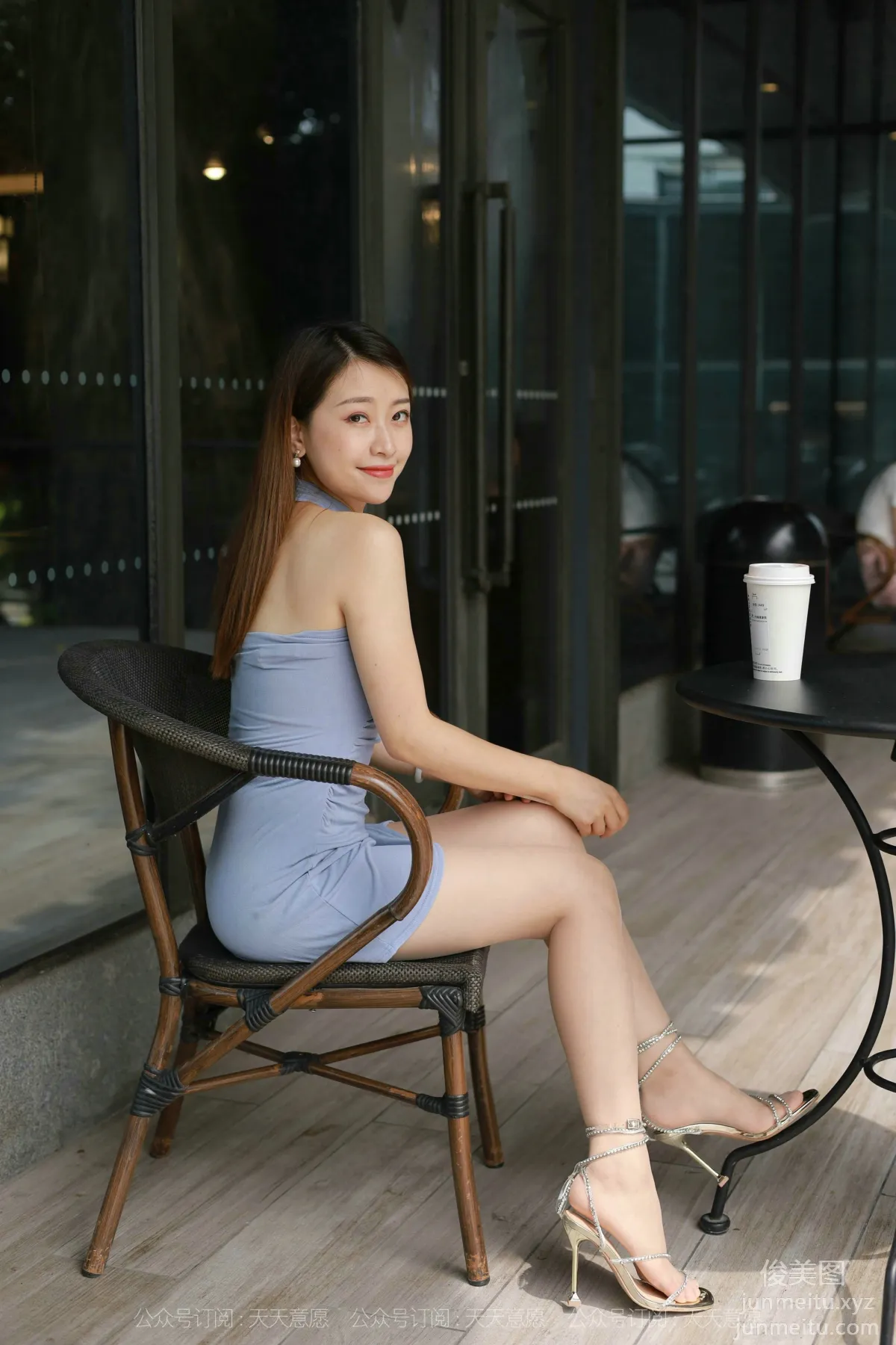 [IESS異思趣向] 2021.09.11 絲享家915：小婕《咖啡店邂逅網紅美女》[85P] 15