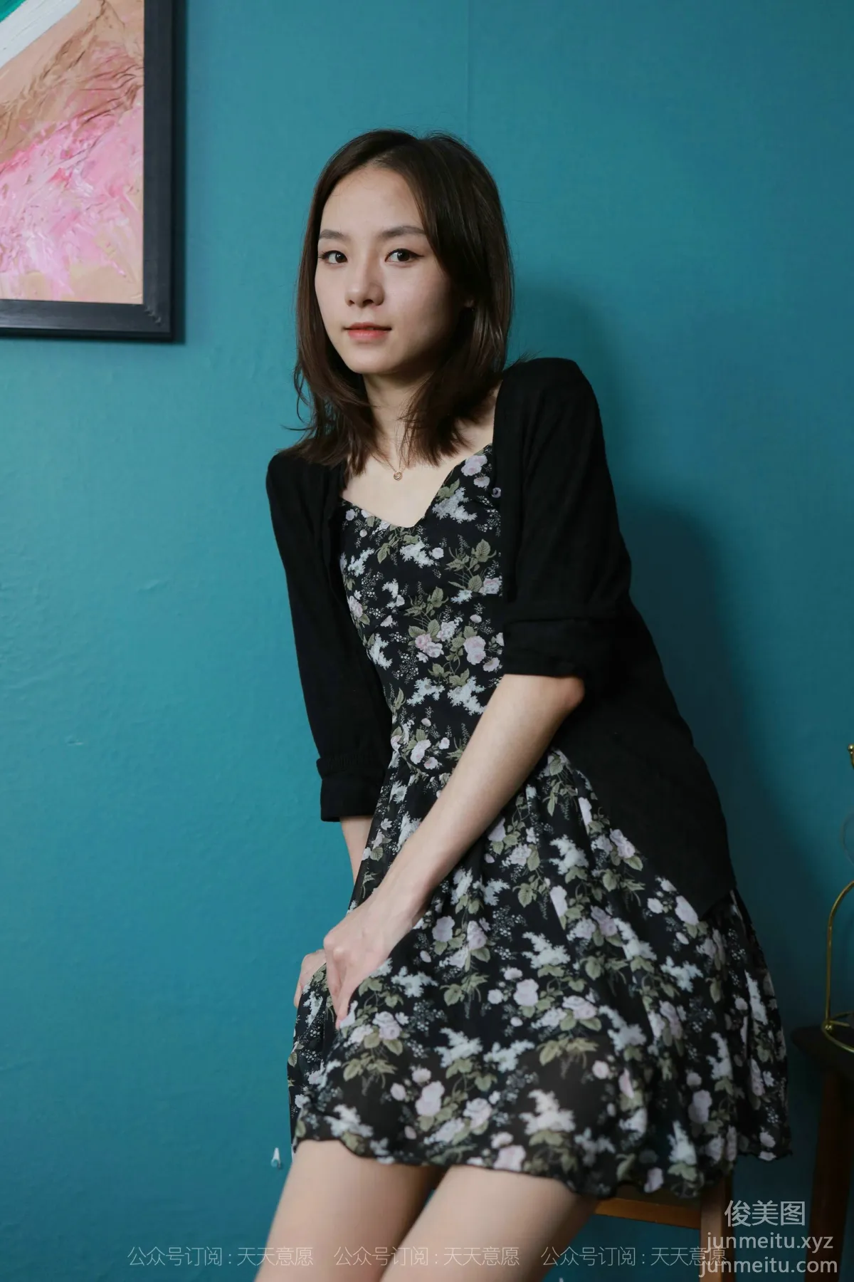 [IESS] 2021.09.17 Silk Enjoyer 921: Xiao Liu, Floral Short Skirt [89P] photo 8