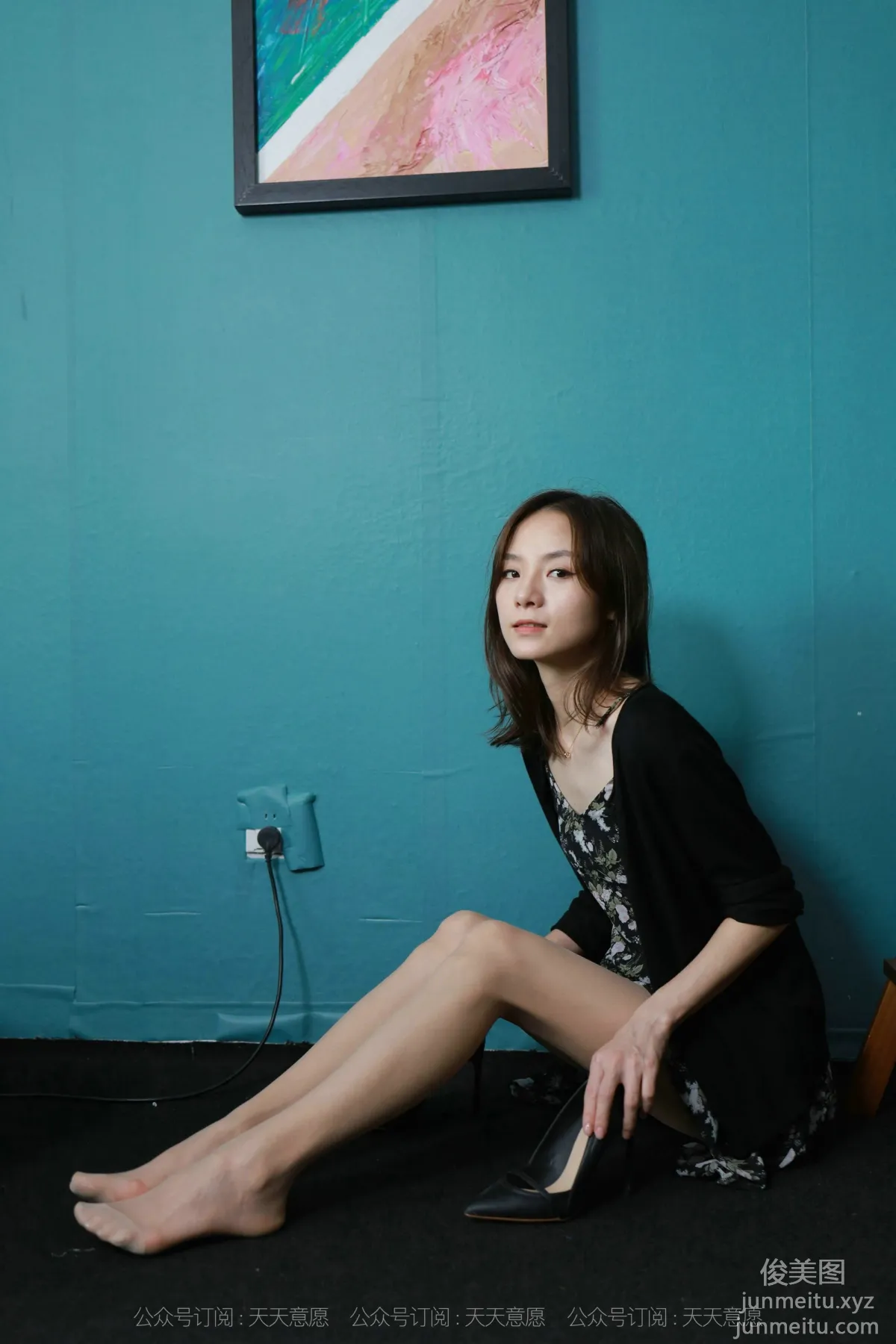 [IESS] 2021.09.17 Silk Enjoyer 921: Xiao Liu, Floral Short Skirt [89P] photo 84