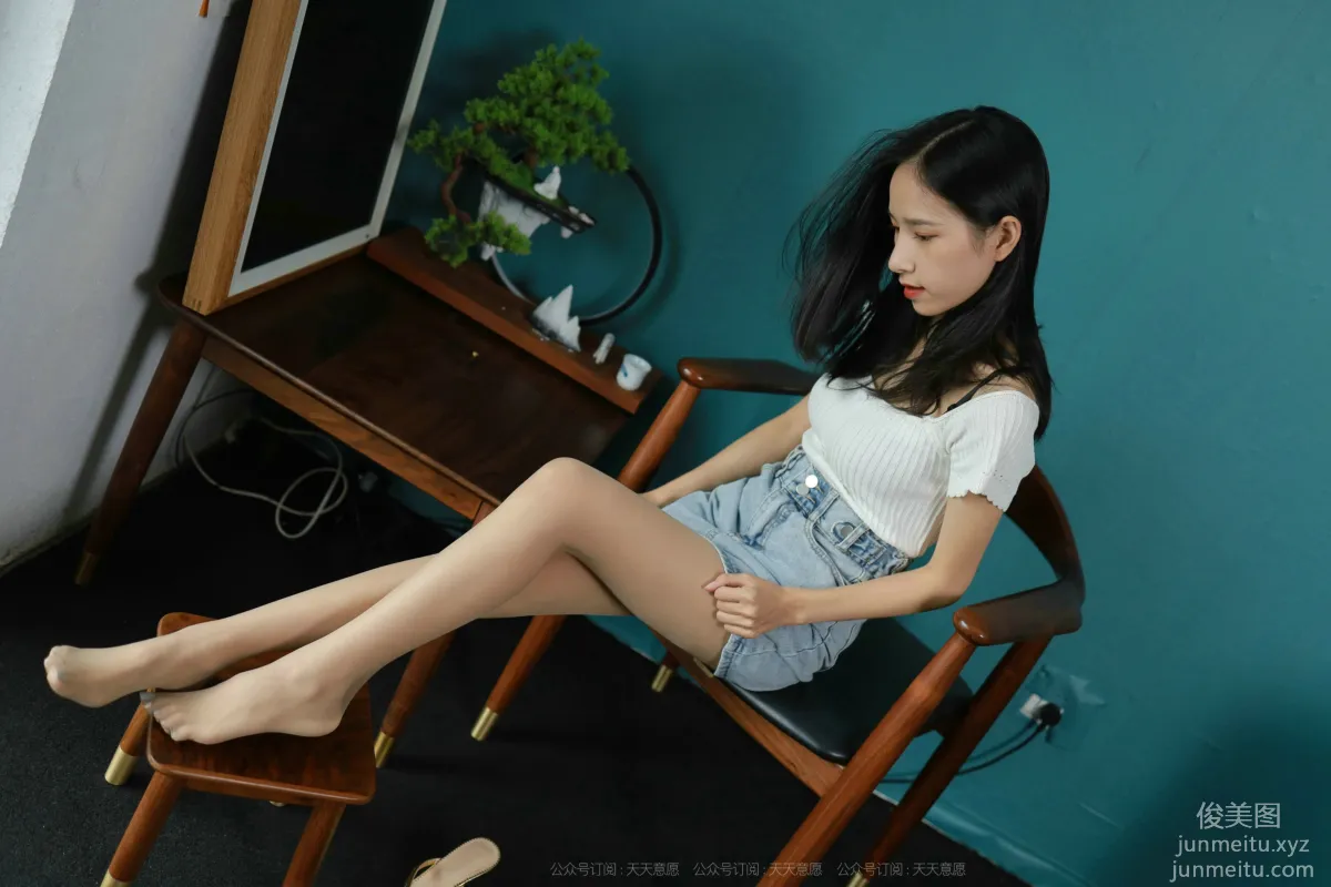 [IESS] 2021.09.26 Silk Enjoyer 930: Mei Zi, Fresh Jeans [90P] photo 21