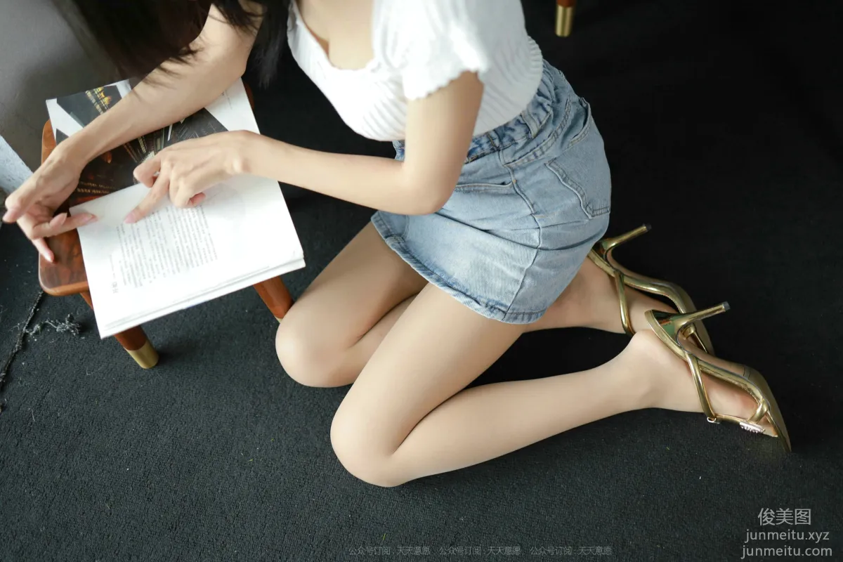 [IESS] 2021.09.26 Silk Enjoyer 930: Mei Zi, Fresh Jeans [90P] photo 54