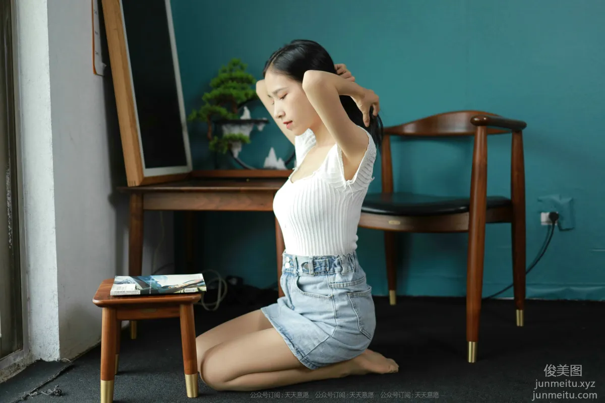 [IESS] 2021.09.26 Silk Enjoyer 930: Mei Zi, Fresh Jeans [90P] photo 71