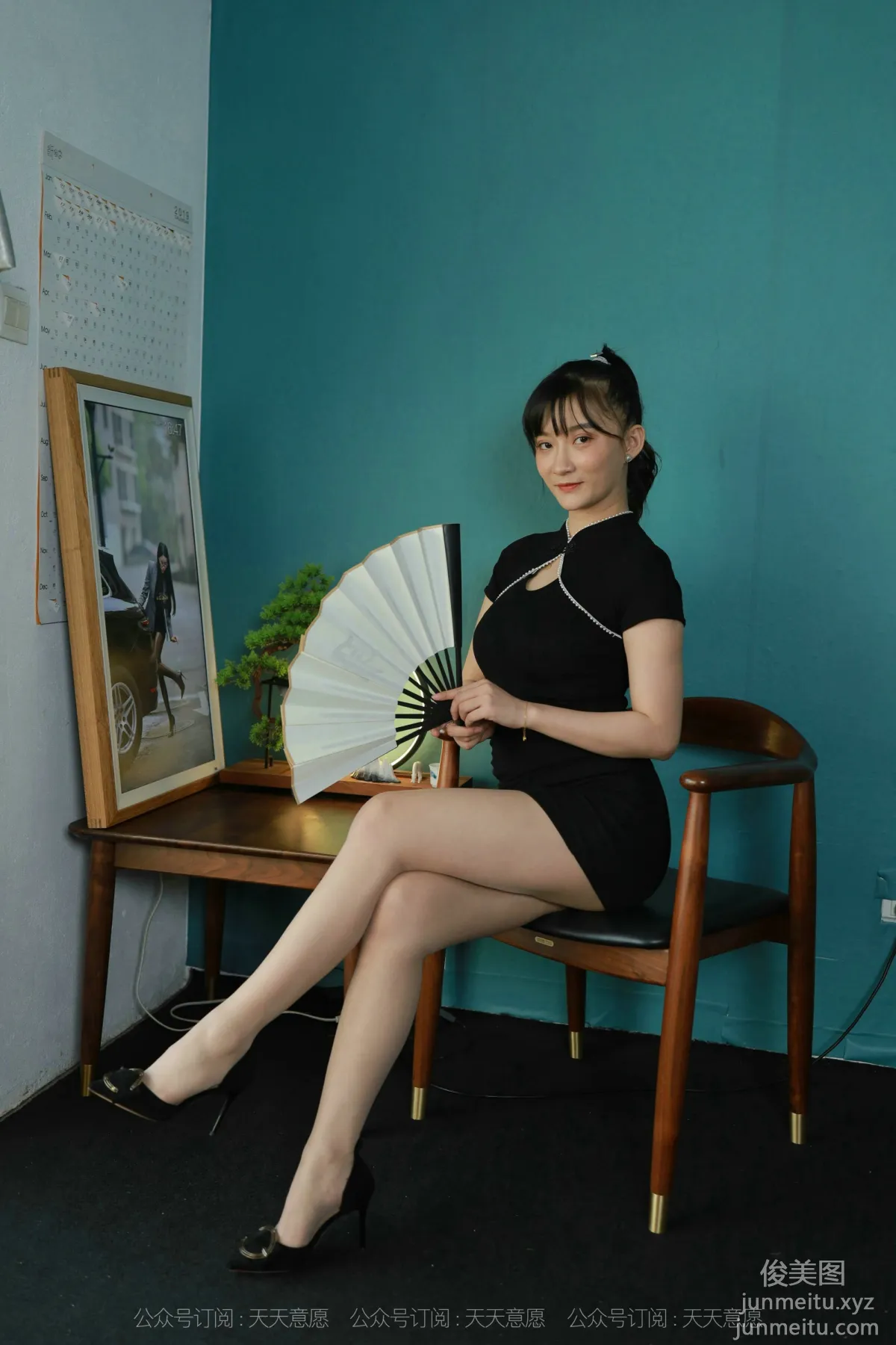 [IESS] 2021.09.28 Silk Enjoyer 932: IESS Qiuqiu, Charming Qipao [90P] photo 3