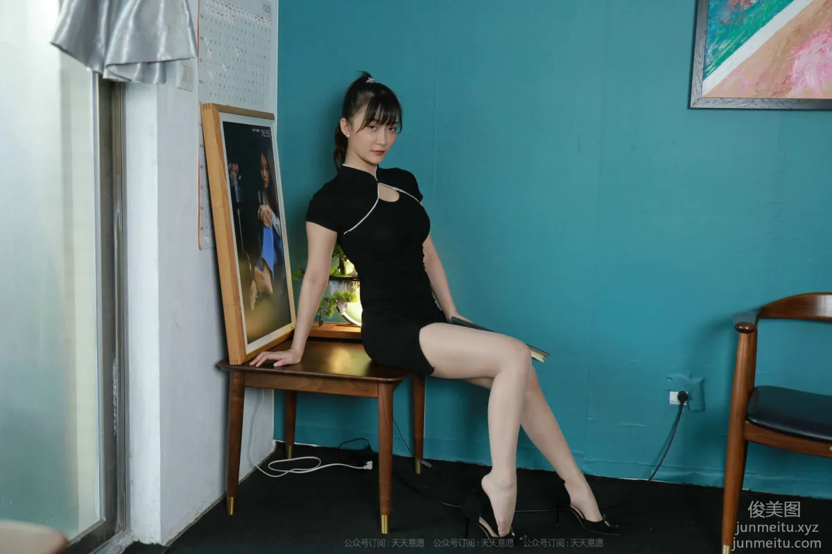 [IESS] 2021.09.28 Silk Enjoyer 932: IESS Qiuqiu, Charming Qipao [90P] photo 54