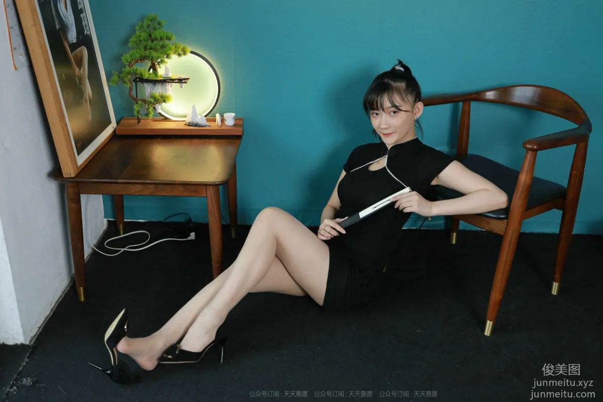 [IESS] 2021.09.28 Silk Enjoyer 932: IESS Qiuqiu, Charming Qipao [90P] photo 58