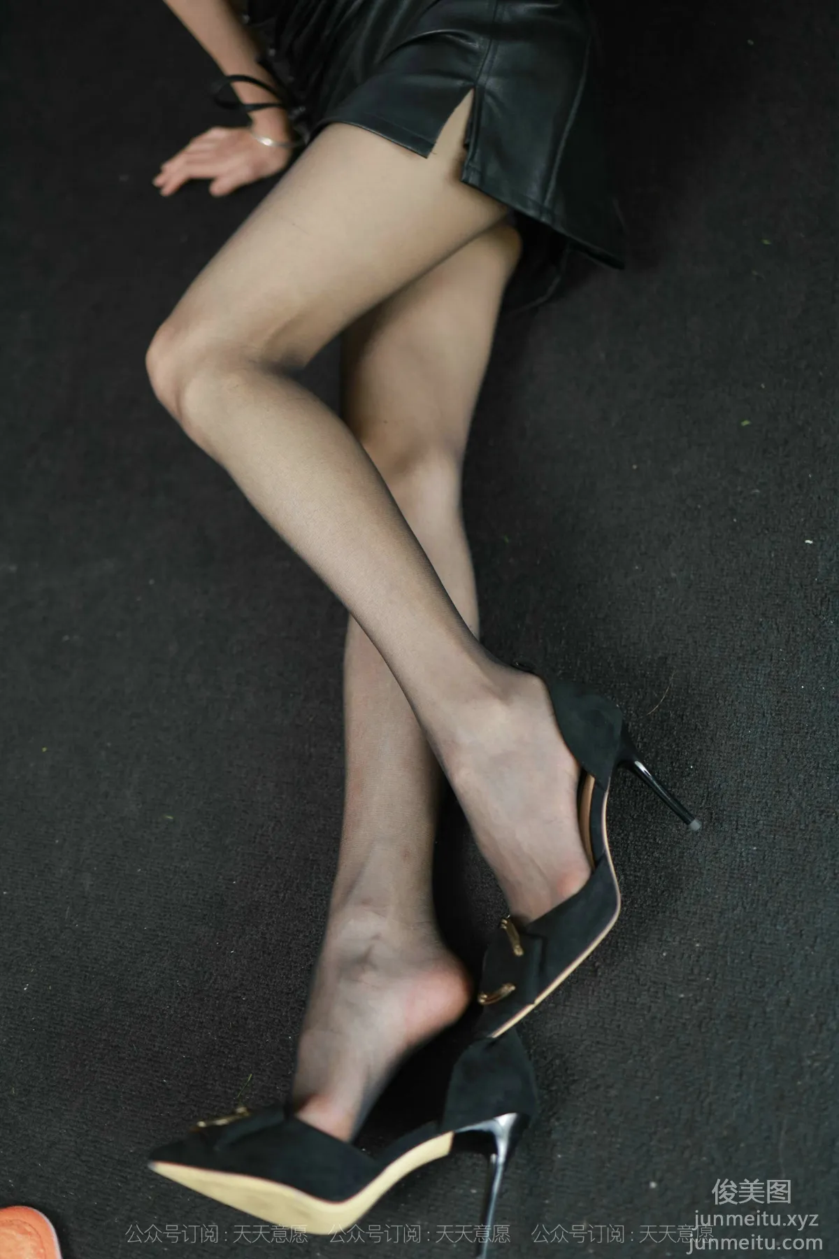 [IESS] 2021.10.03 Silk Enjoyer 936: Xiao Liu, Sexy Leather Skirt [93P] photo 82