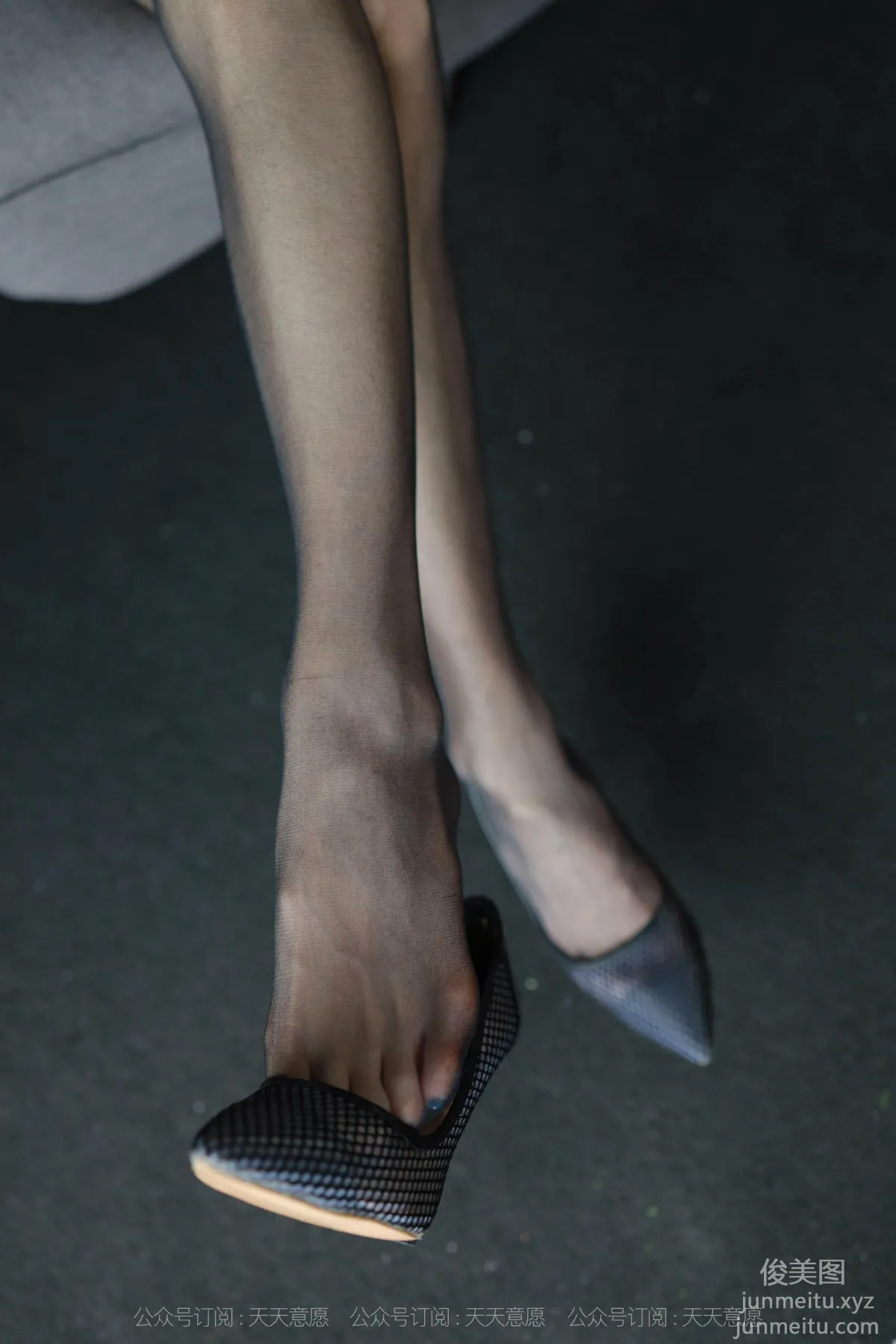 [IESS] 2021.10.11 Silk Enjoyer 944: Xiao Liu, Black Silk Ribbon [90P] photo 14