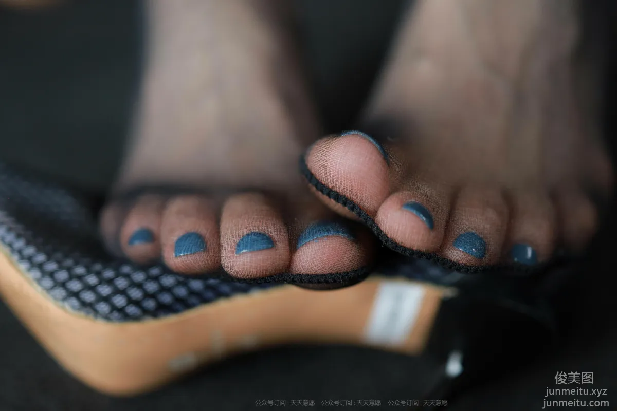[IESS] 2021.10.11 Silk Enjoyer 944: Xiao Liu, Black Silk Ribbon [90P] photo 76