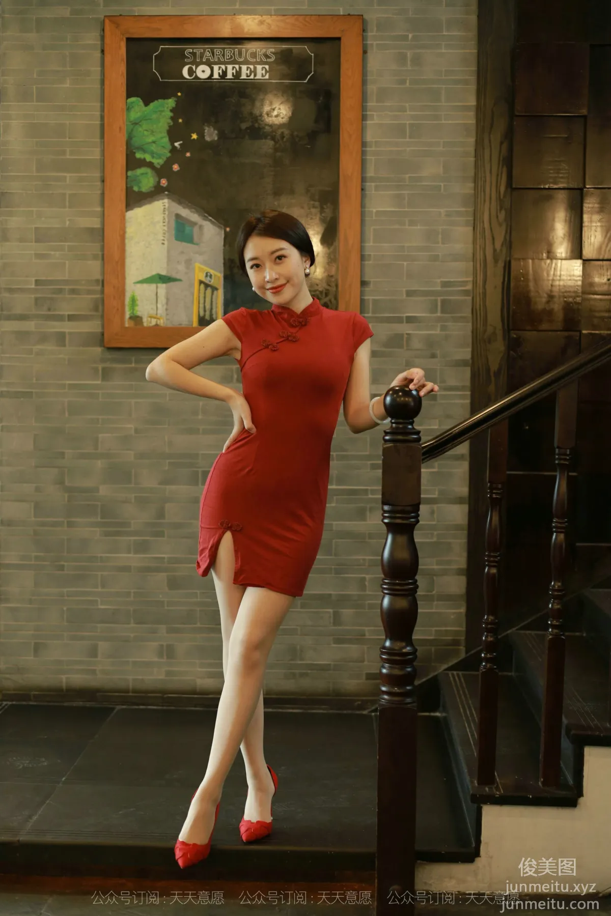 [IESS] 2021.10.15 Silk Enjoyer 948: Xiao Jie, Red Qipao [90P] photo 15