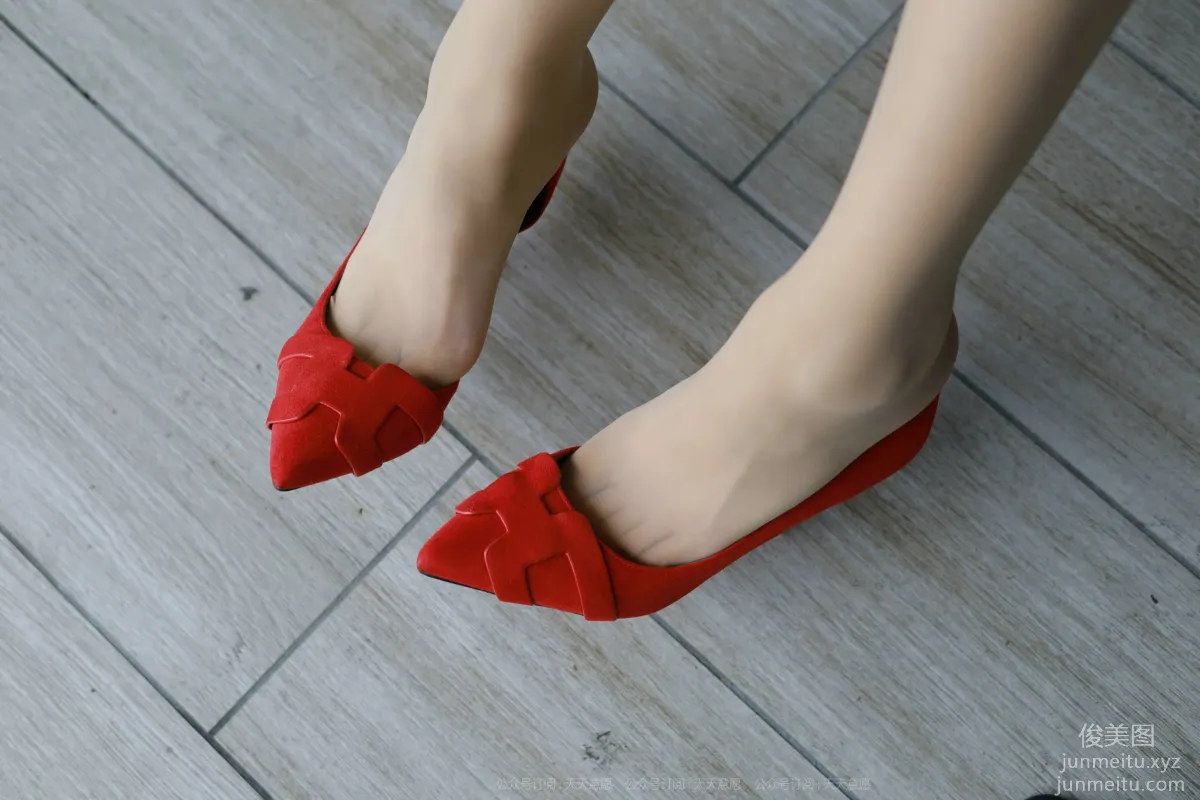 [IESS] 2021.10.15 Silk Enjoyer 948: Xiao Jie, Red Qipao [90P] photo 66