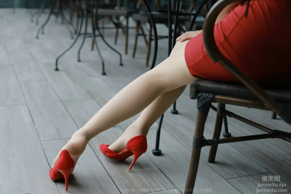 [IESS] 2021.10.15 Silk Enjoyer 948: Xiao Jie, Red Qipao [90P] photo 79