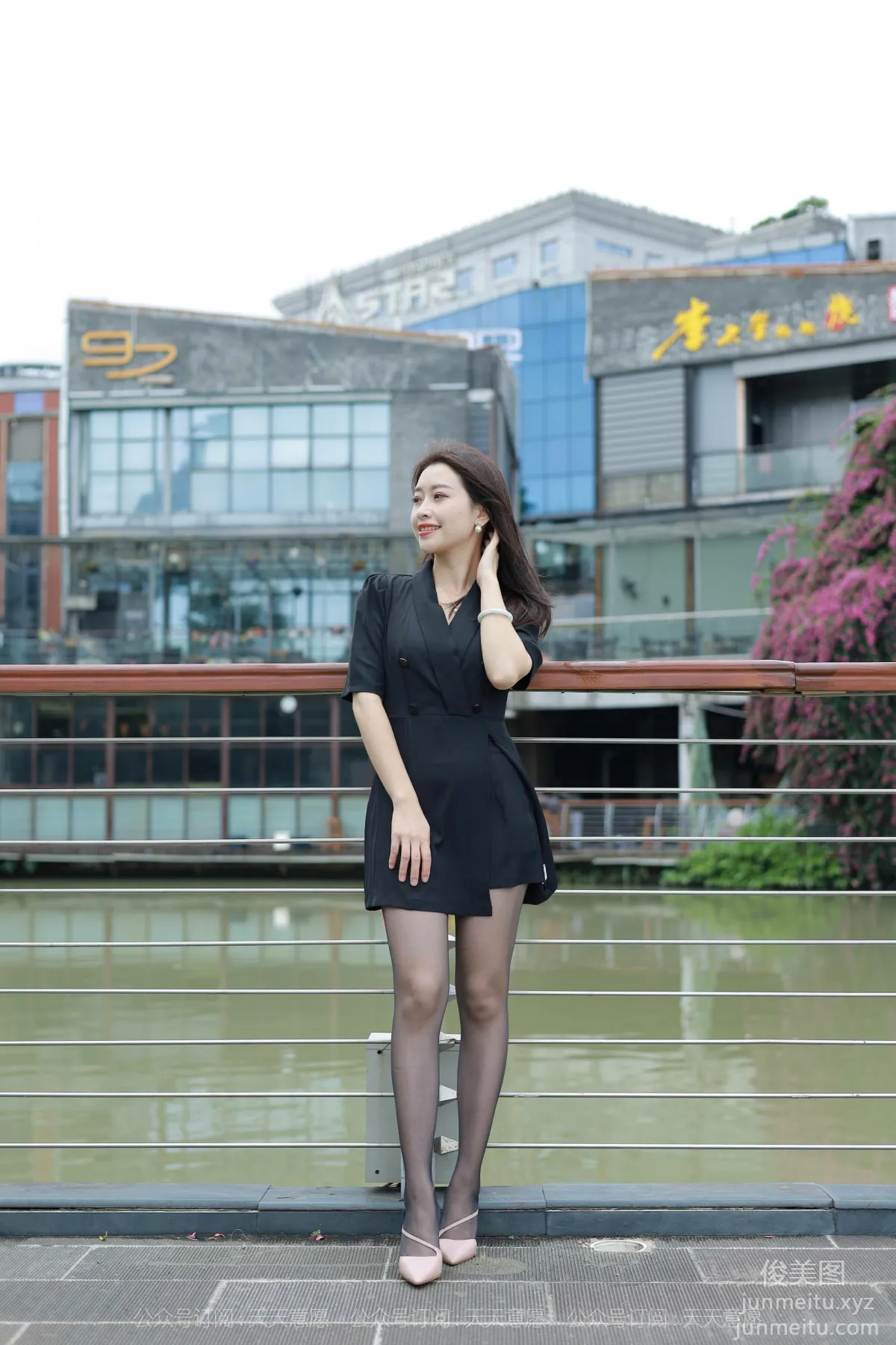 [IESS] 2021.10.20 Silk Enjoyer 953: Xiao Jie, Beauty on the Bridge [96P] photo 7