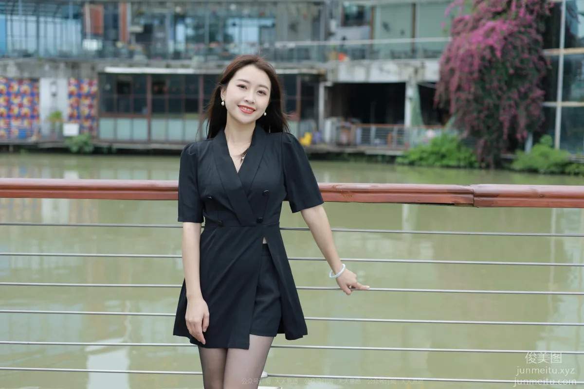 [IESS] 2021.10.20 Silk Enjoyer 953: Xiao Jie, Beauty on the Bridge [96P] photo 10
