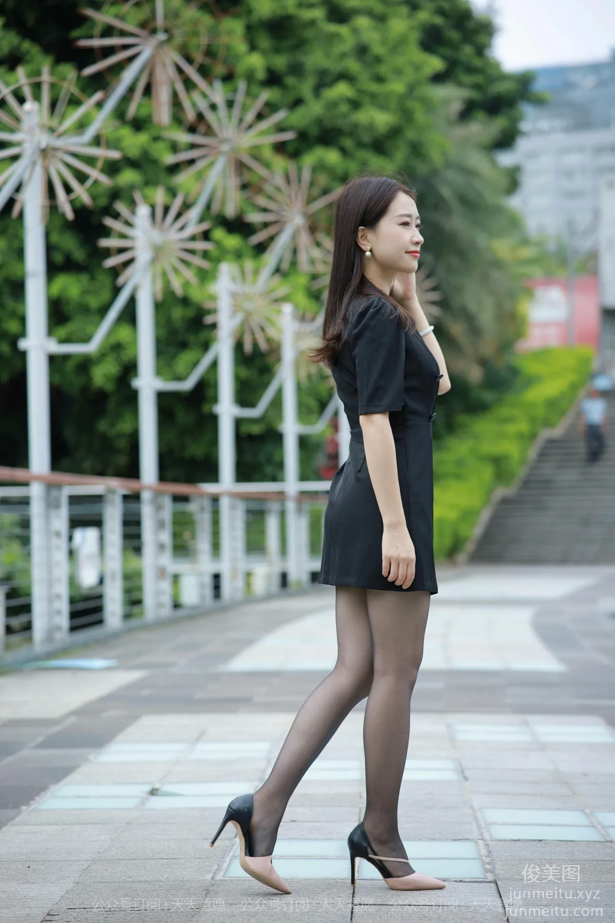[IESS] 2021.10.20 Silk Enjoyer 953: Xiao Jie, Beauty on the Bridge [96P] photo 37