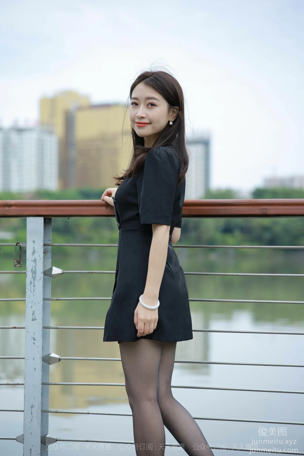 [IESS] 2021.10.20 Silk Enjoyer 953: Xiao Jie, Beauty on the Bridge [96P] photo 55